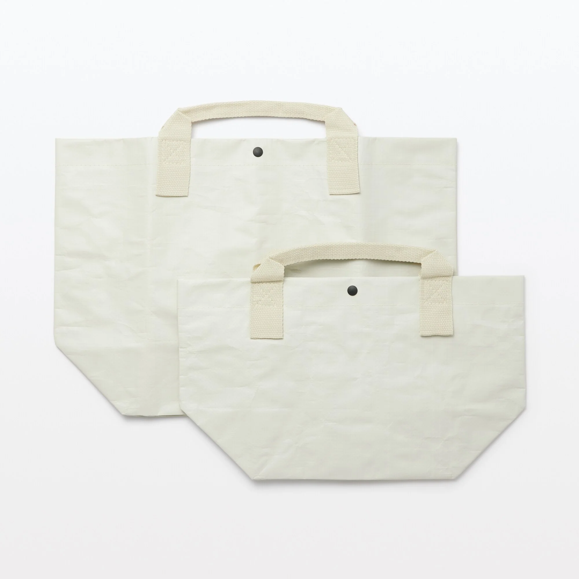 Polypropylene Sheet Tote - Light Beige - Image 6