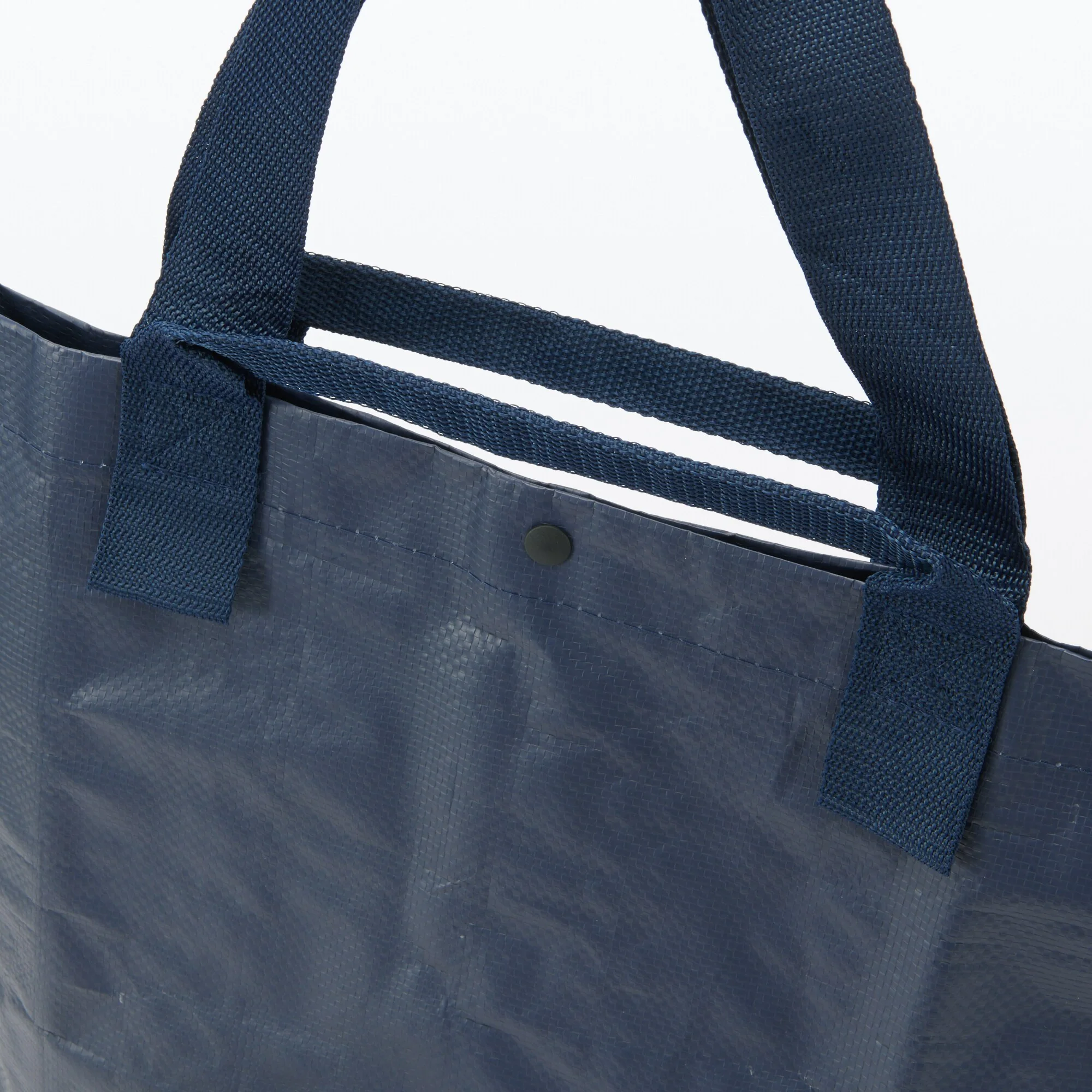 Polypropylene Sheet Tote - Navy - Image 4