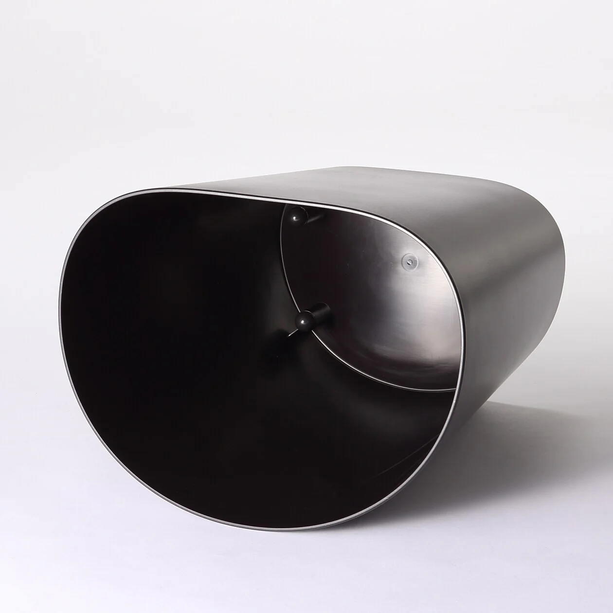 Polypropylene Stackable Stool Dark Gray - Image 7