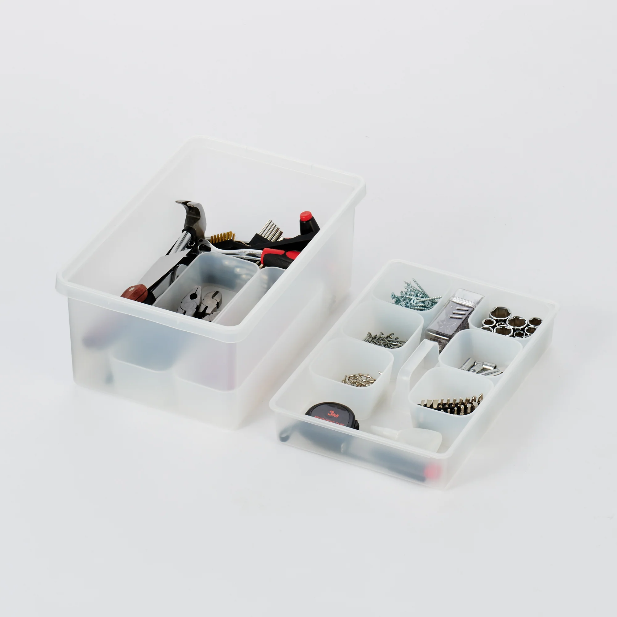 Polypropylene Storage Box Inner Tray (W13.8 x D9.1 x H2.2") - Image 10