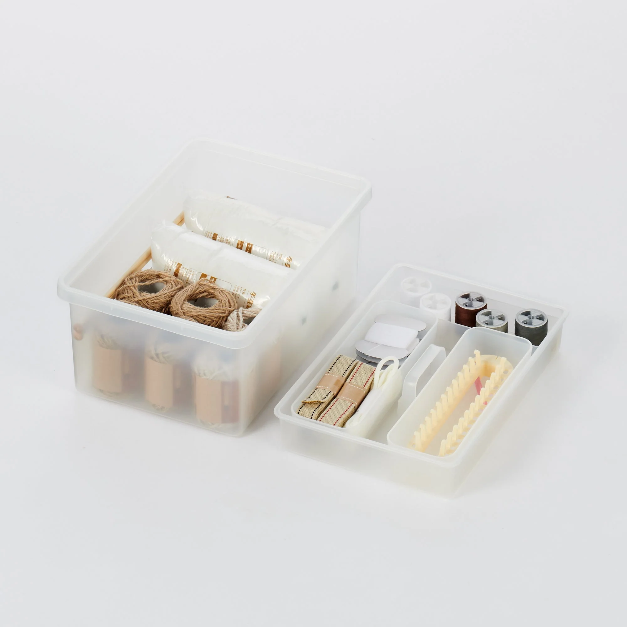 Polypropylene Storage Box - Medium (W14.6 x D9.8 x H6.3") - Image 7