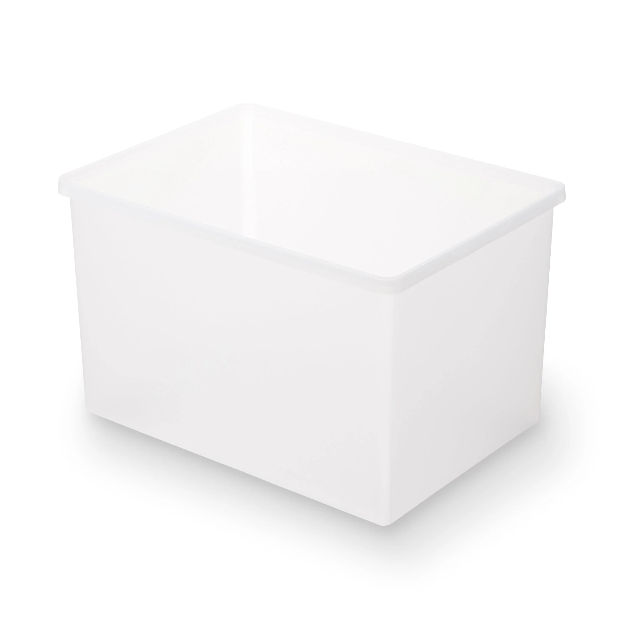 Polypropylene Storage Box Wide - Deep (W19.9 x D14.6 x H12.4")