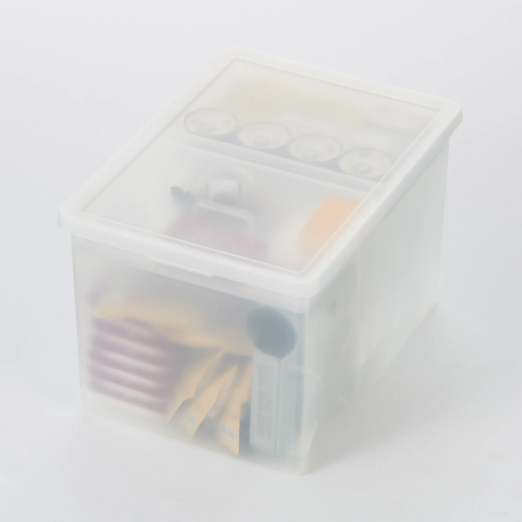 Polypropylene Storage Box Wide Lid (W20.1 x D14.8 x H1") - Image 10