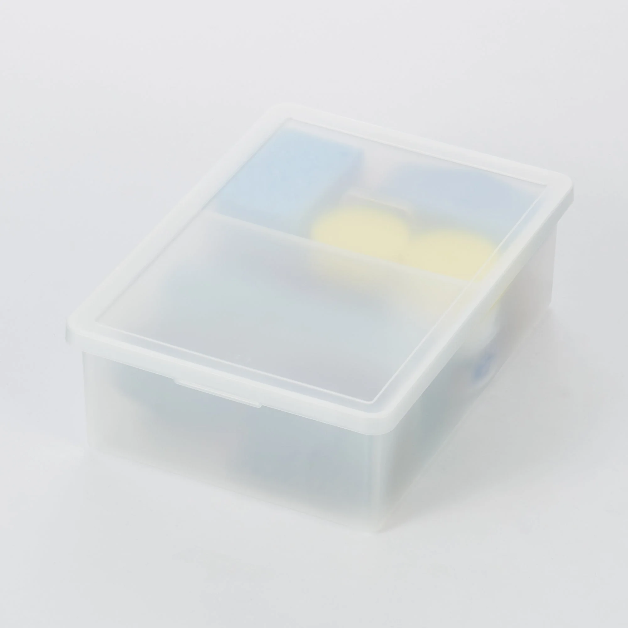 Polypropylene Storage Box Wide Lid (W20.1 x D14.8 x H1") - Image 6