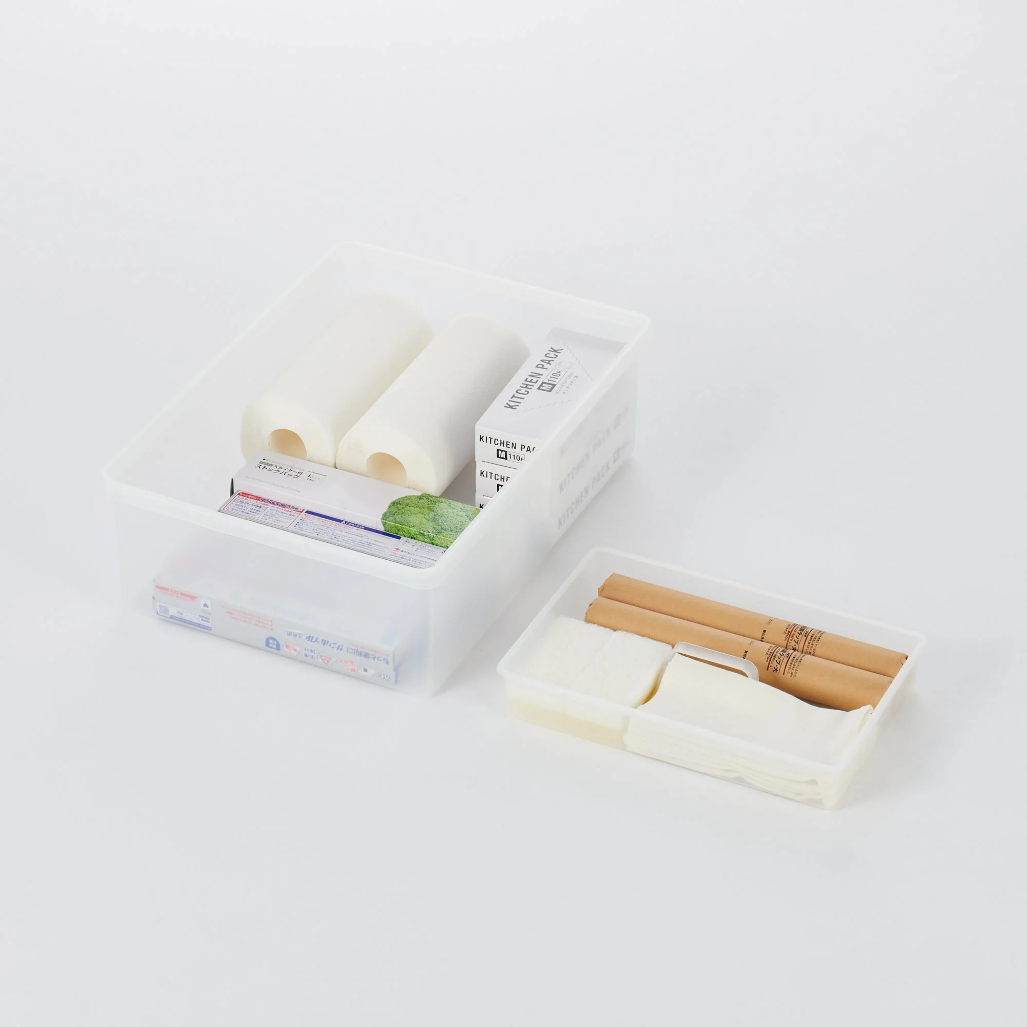 Polypropylene Storage Box Wide - Medium (W19.9 x D14.6 x H6.3") - Image 10