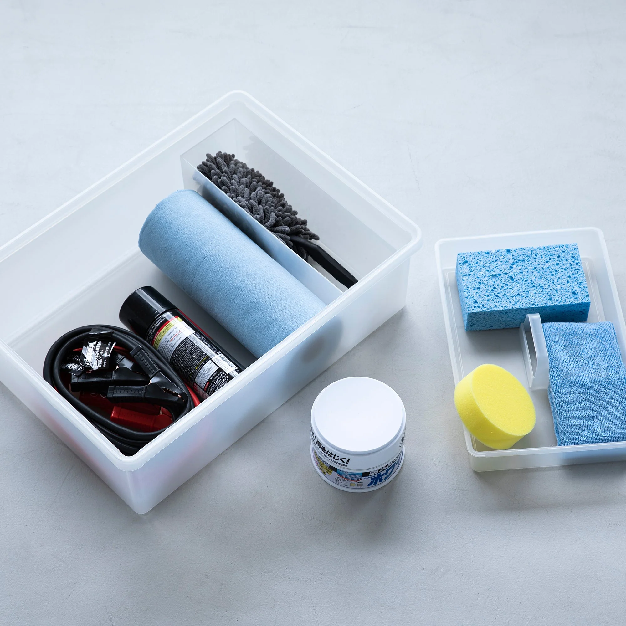 Polypropylene Storage Box Wide - Medium (W19.9 x D14.6 x H6.3") - Image 16