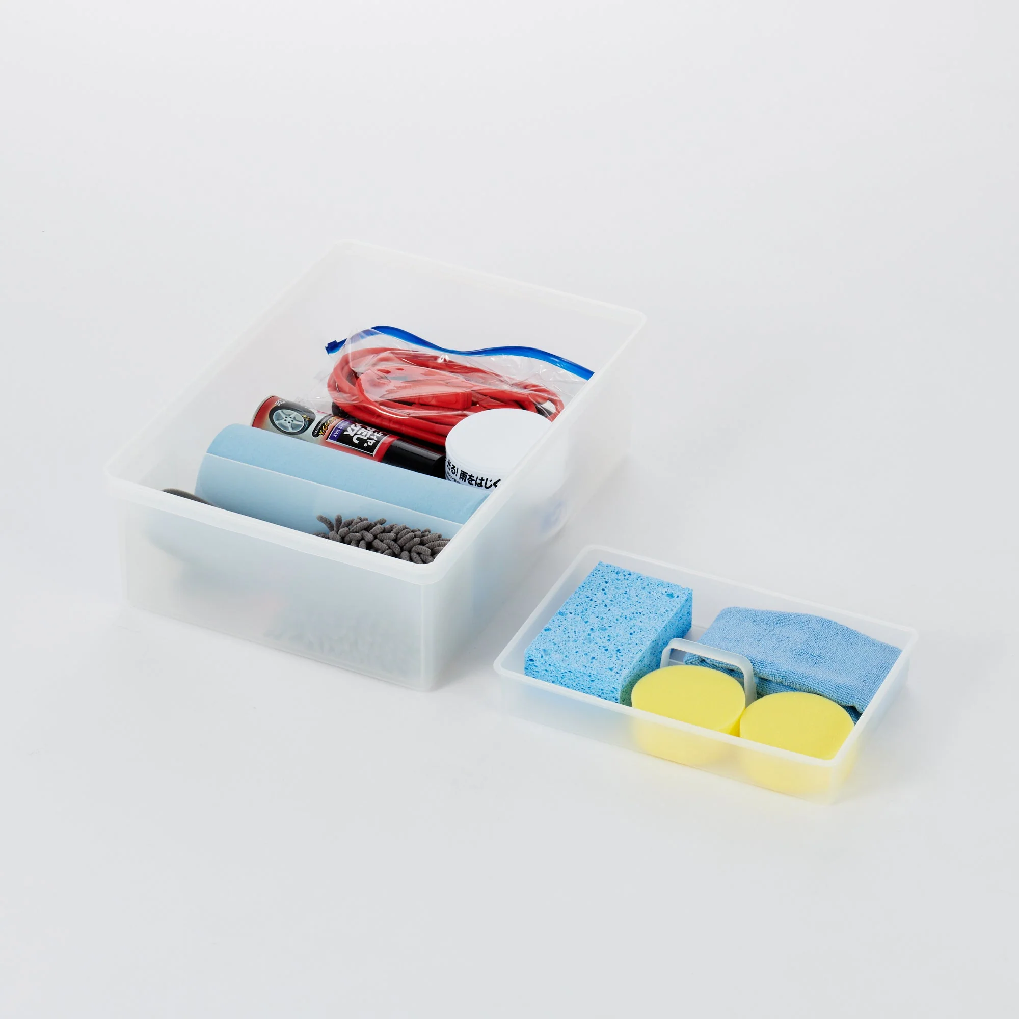 Polypropylene Storage Box Wide - Medium (W19.9 x D14.6 x H6.3") - Image 7