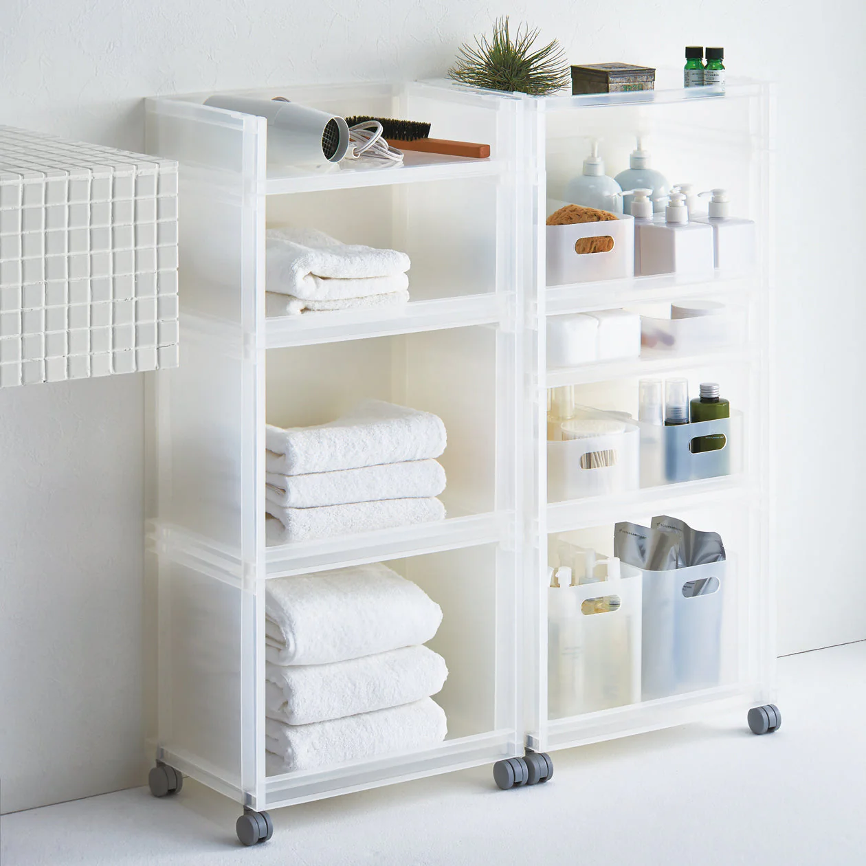 Polypropylene Storage Rack - Extra Shallow (W14.6 x D10.2 x H3.5") - Image 8