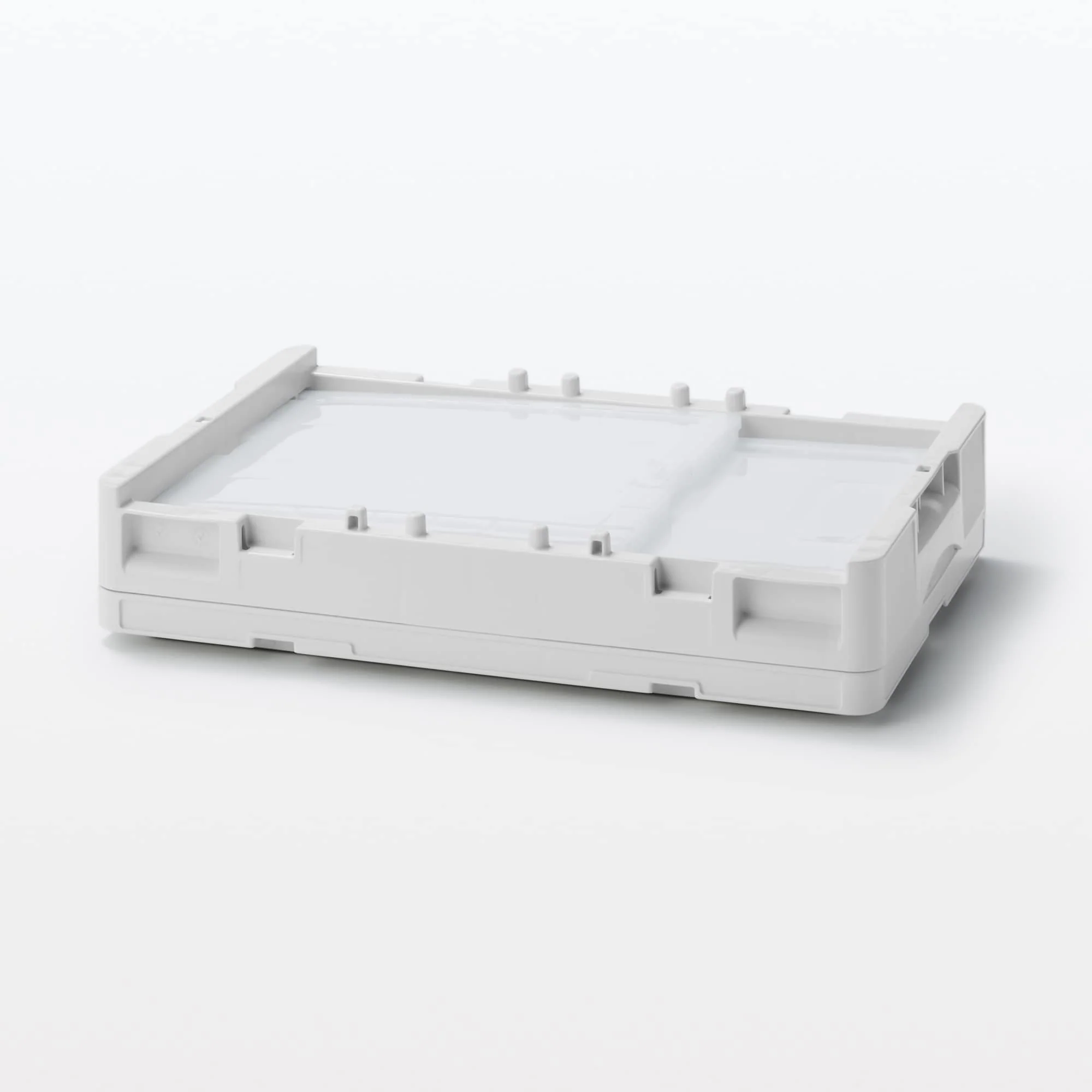 Polypropylene Translucent Folding Crate (21.1 Qt) - Image 6