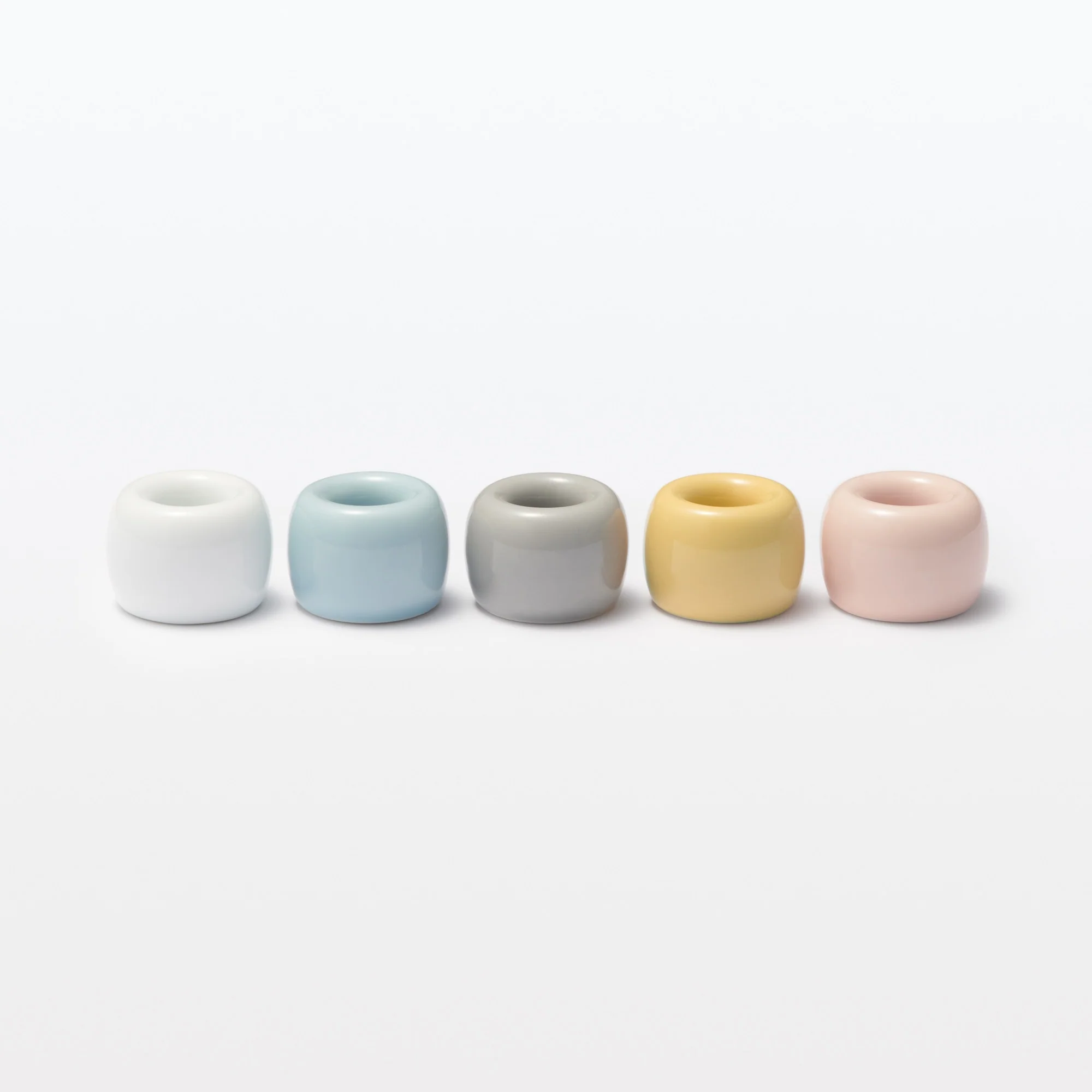 Porcelain Toothbrush Stand - Pink - Image 3