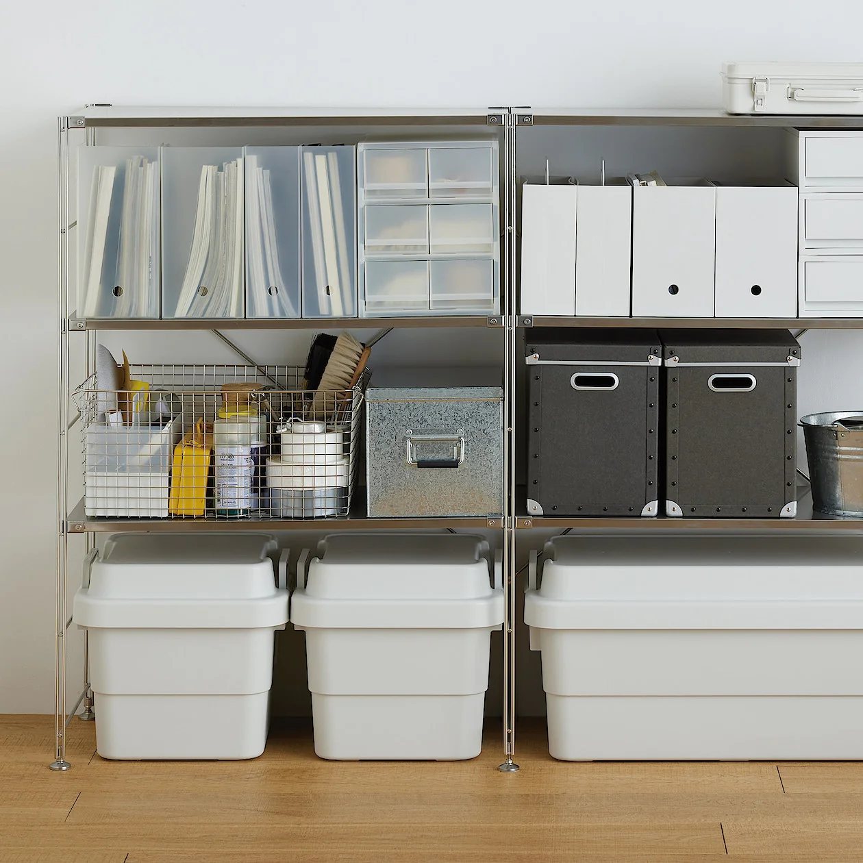 Polypropylene Case Shallow 6 Drawers with 3 Partitions - Image 3