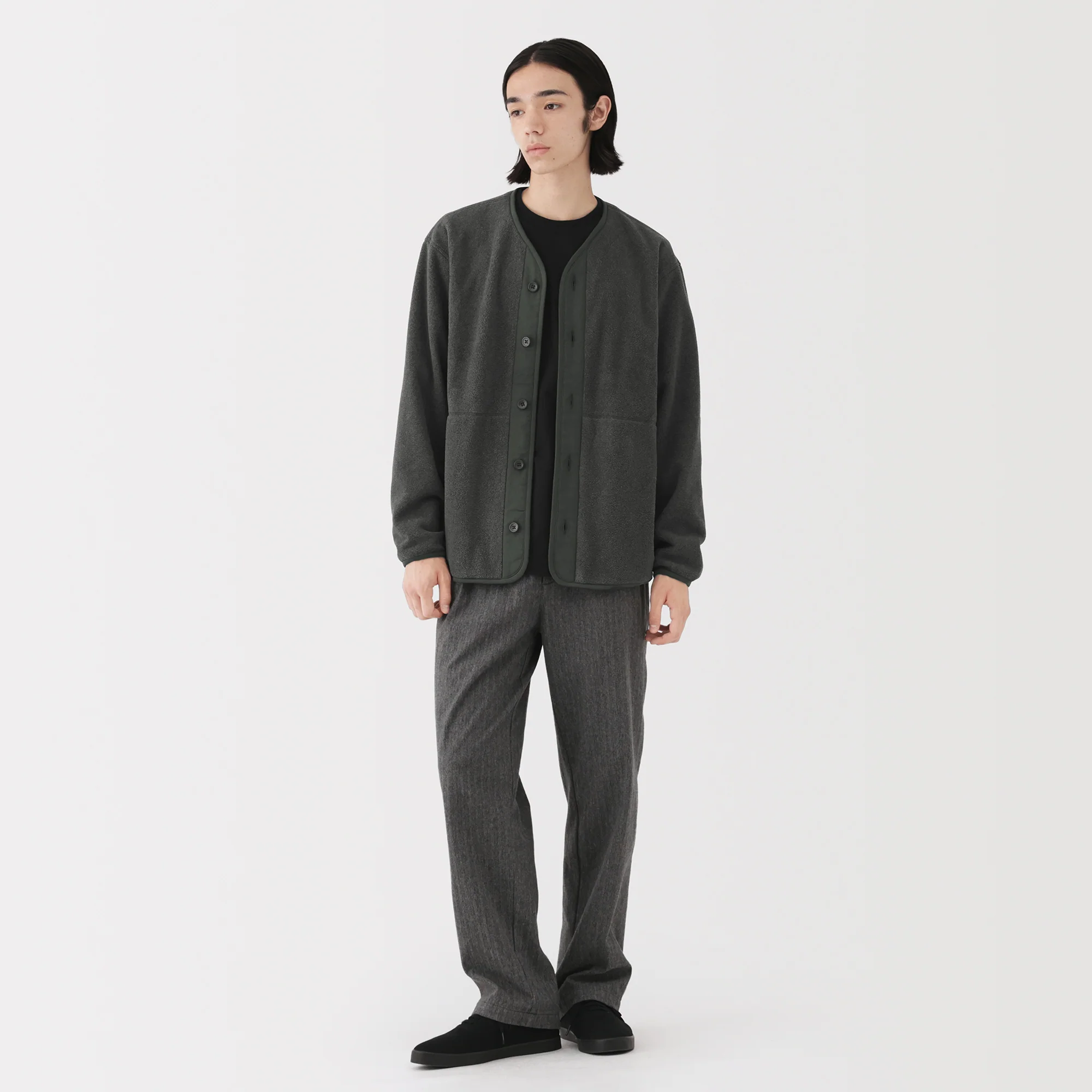 Recyclable Fleece Cardigan - Image 13