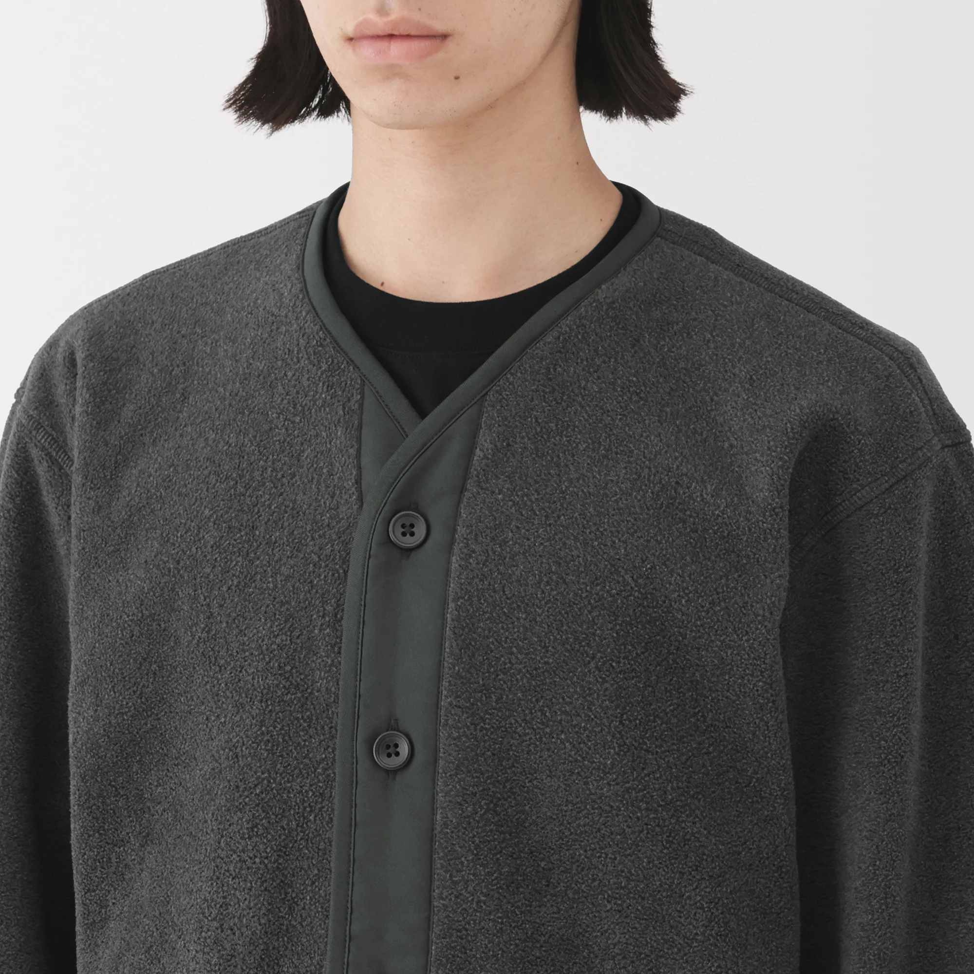 Recyclable Fleece Cardigan - Image 16