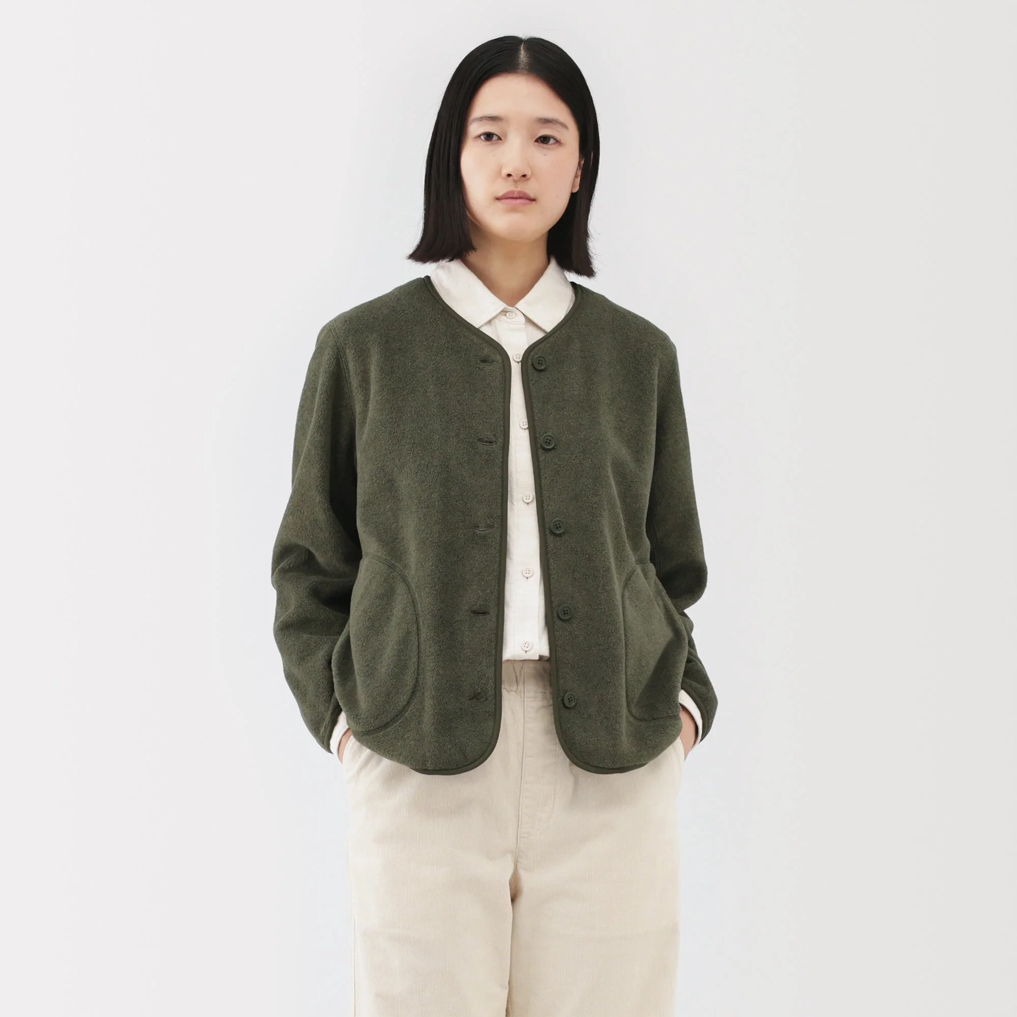 Recyclable Fleece Cardigan - Image 11