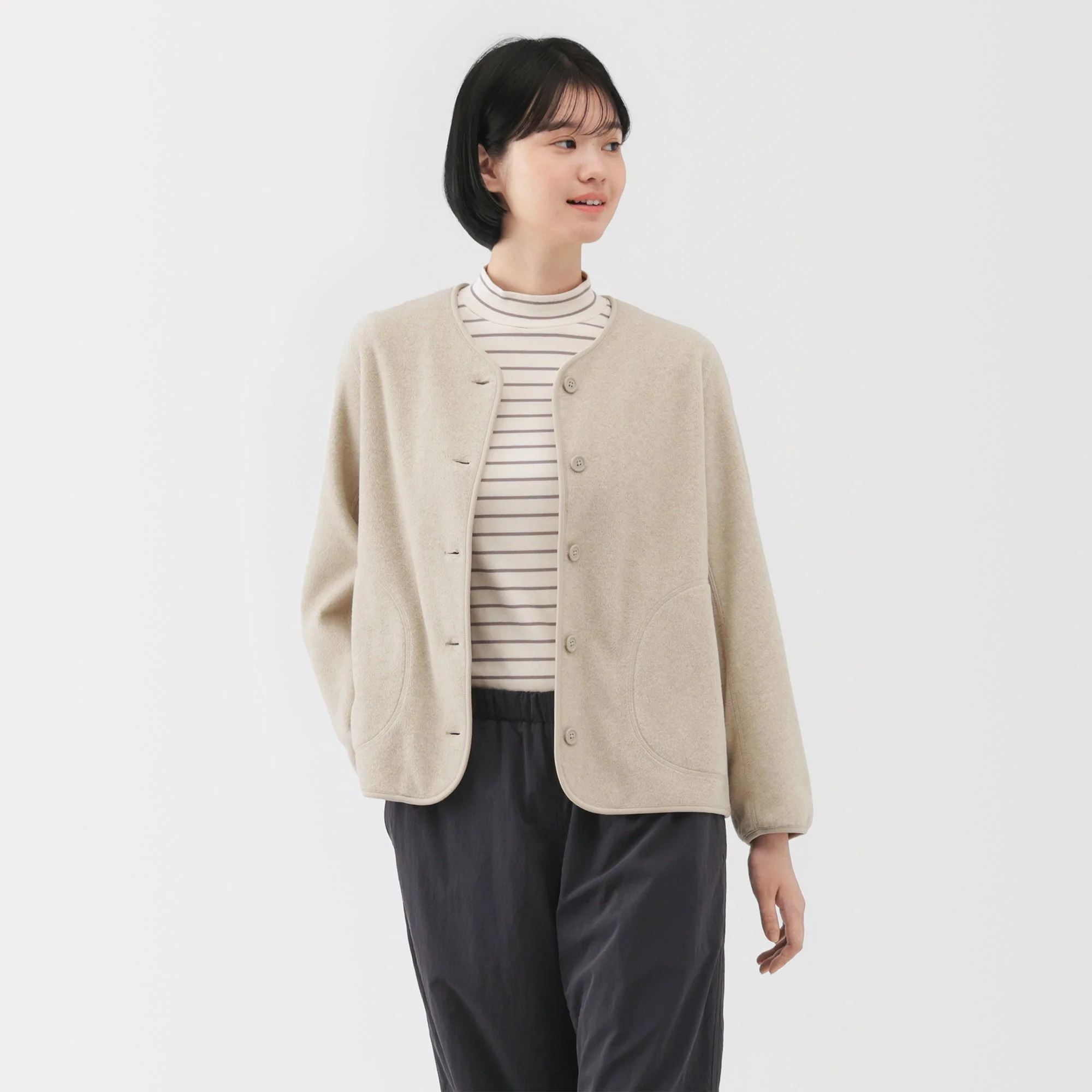 Recyclable Fleece Cardigan - Image 27