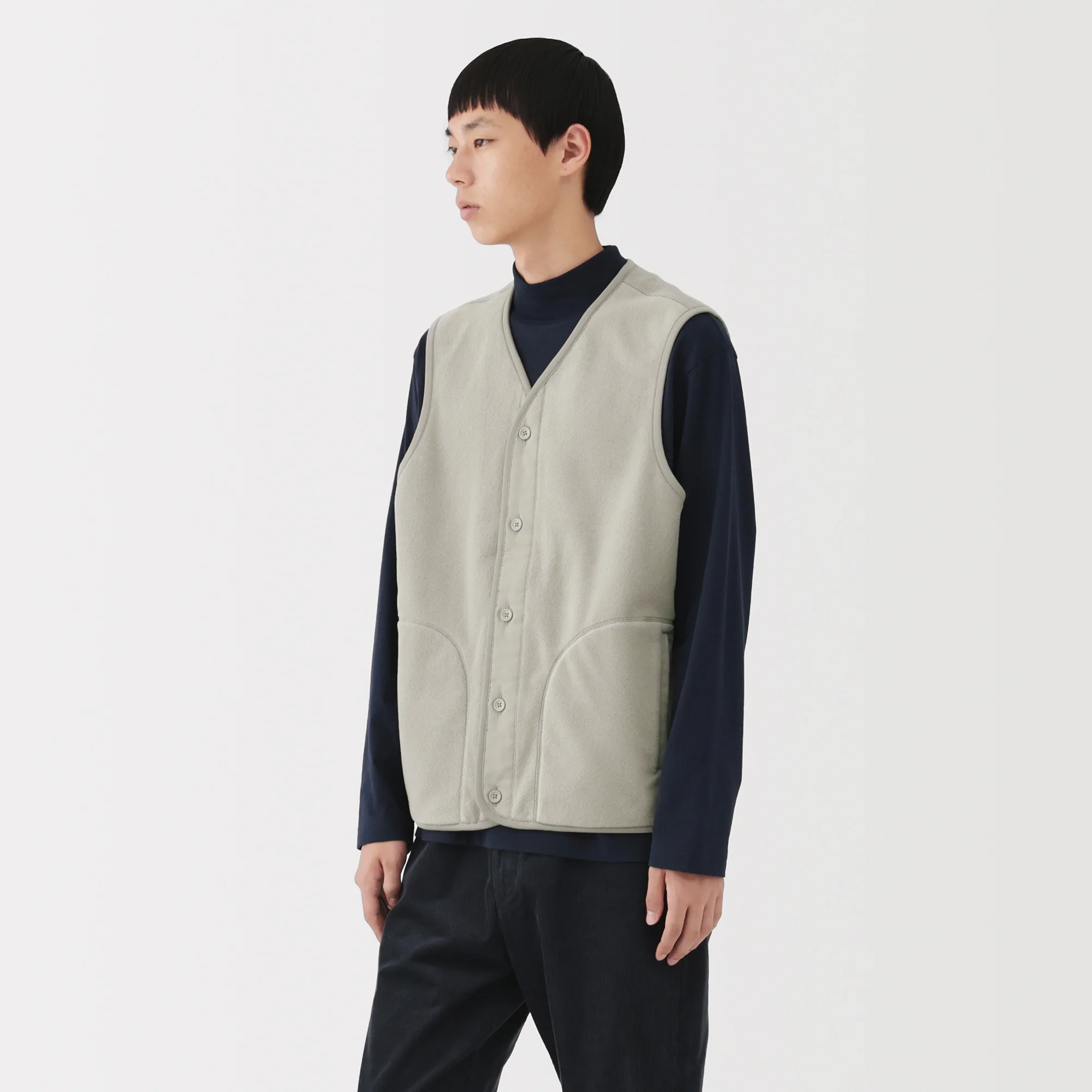 Recyclable Fleece Vest - Image 3
