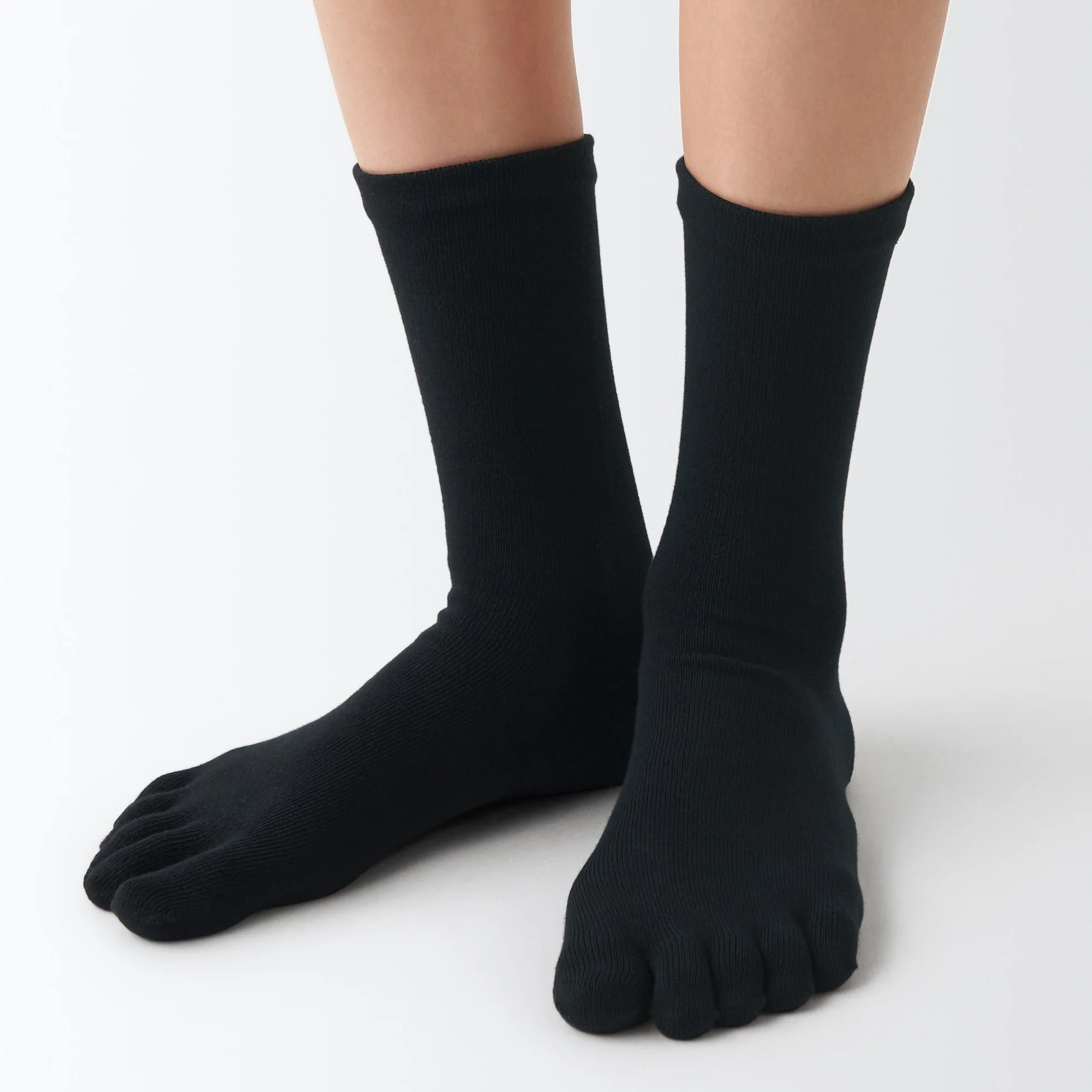 Women's Right Angle 5-Toe Loose Top Socks - Image 9