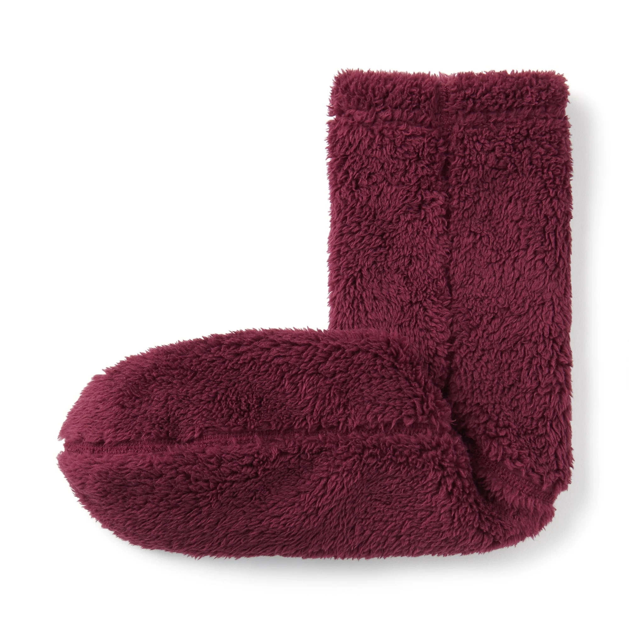 Right Angle Boa Fleece Cozy Socks - Image 7