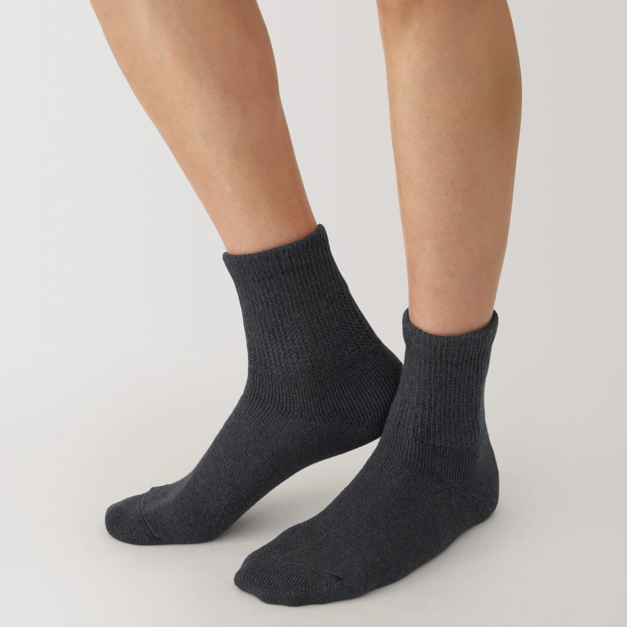 Right Angle Loose Top Pile Short Socks - Image 9