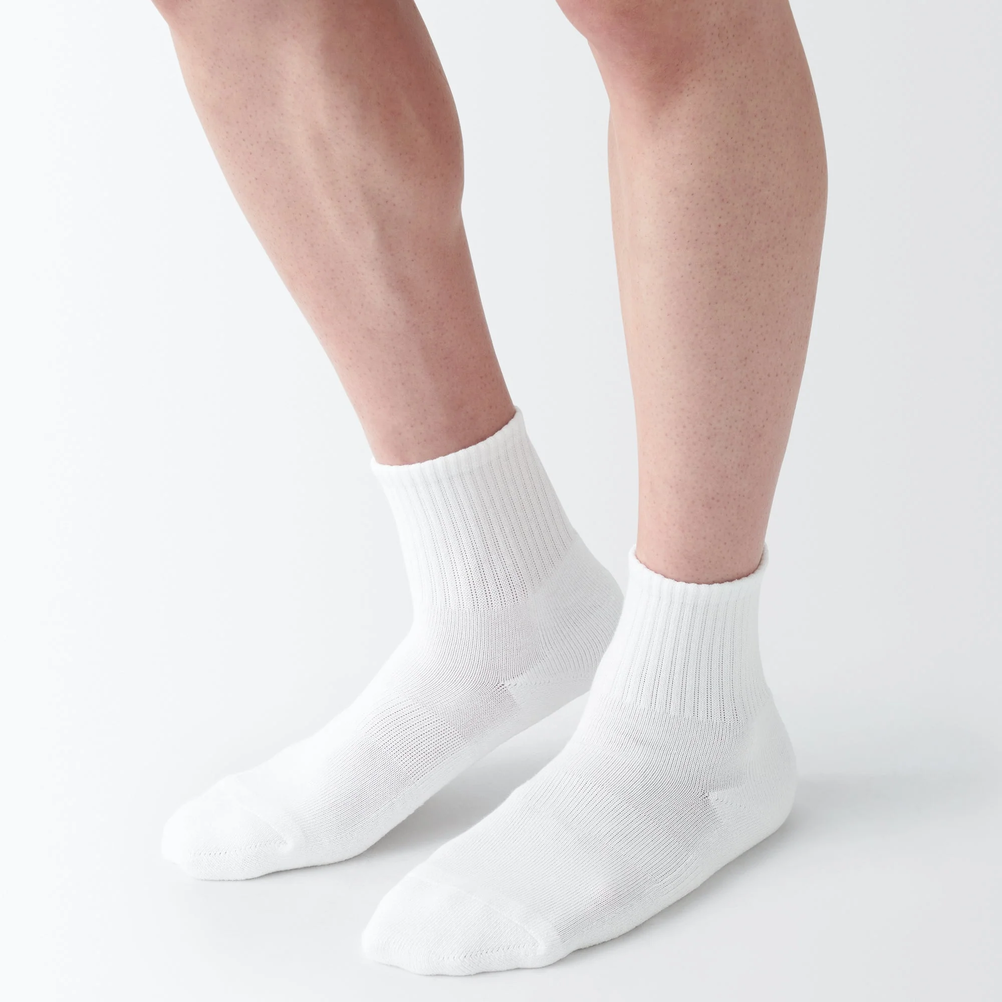 Right Angle Pile Short Socks - Image 5