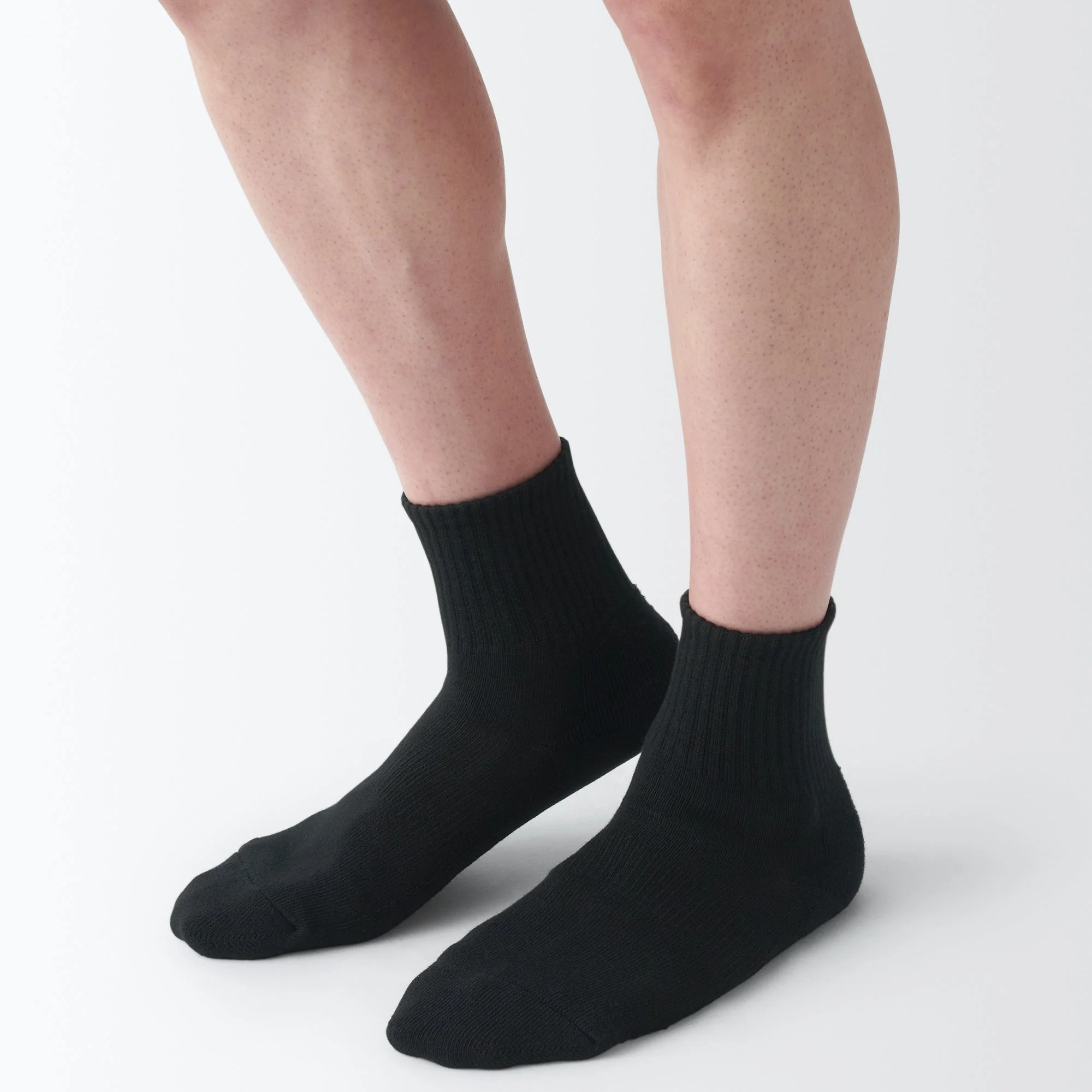 Right Angle Pile Short Socks - Image 9