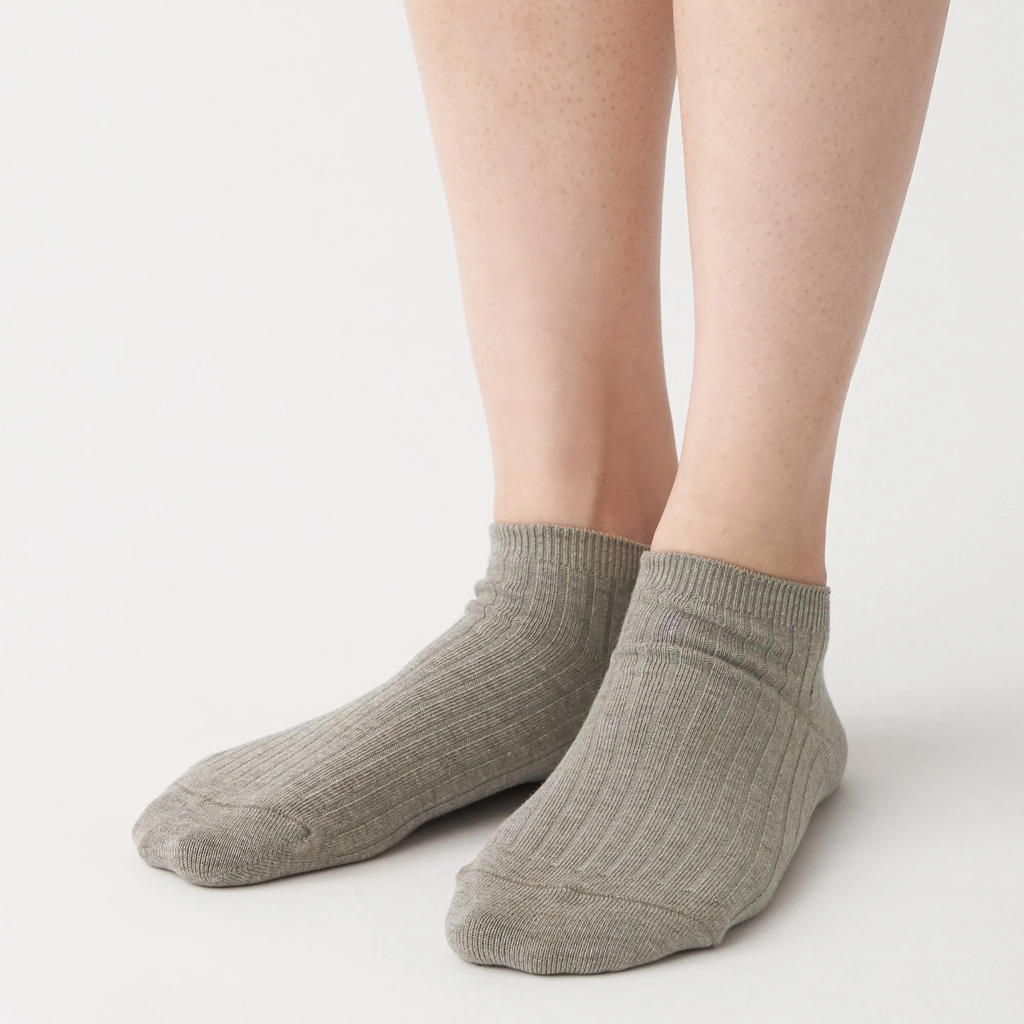 Right Angle Rib Sneaker Socks 23-25cm - Image 9