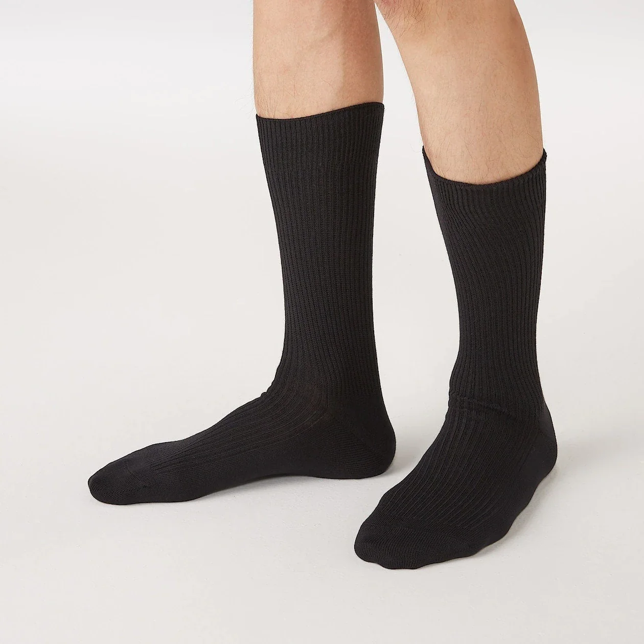 Right Angle Ribbed Long Socks - Image 22
