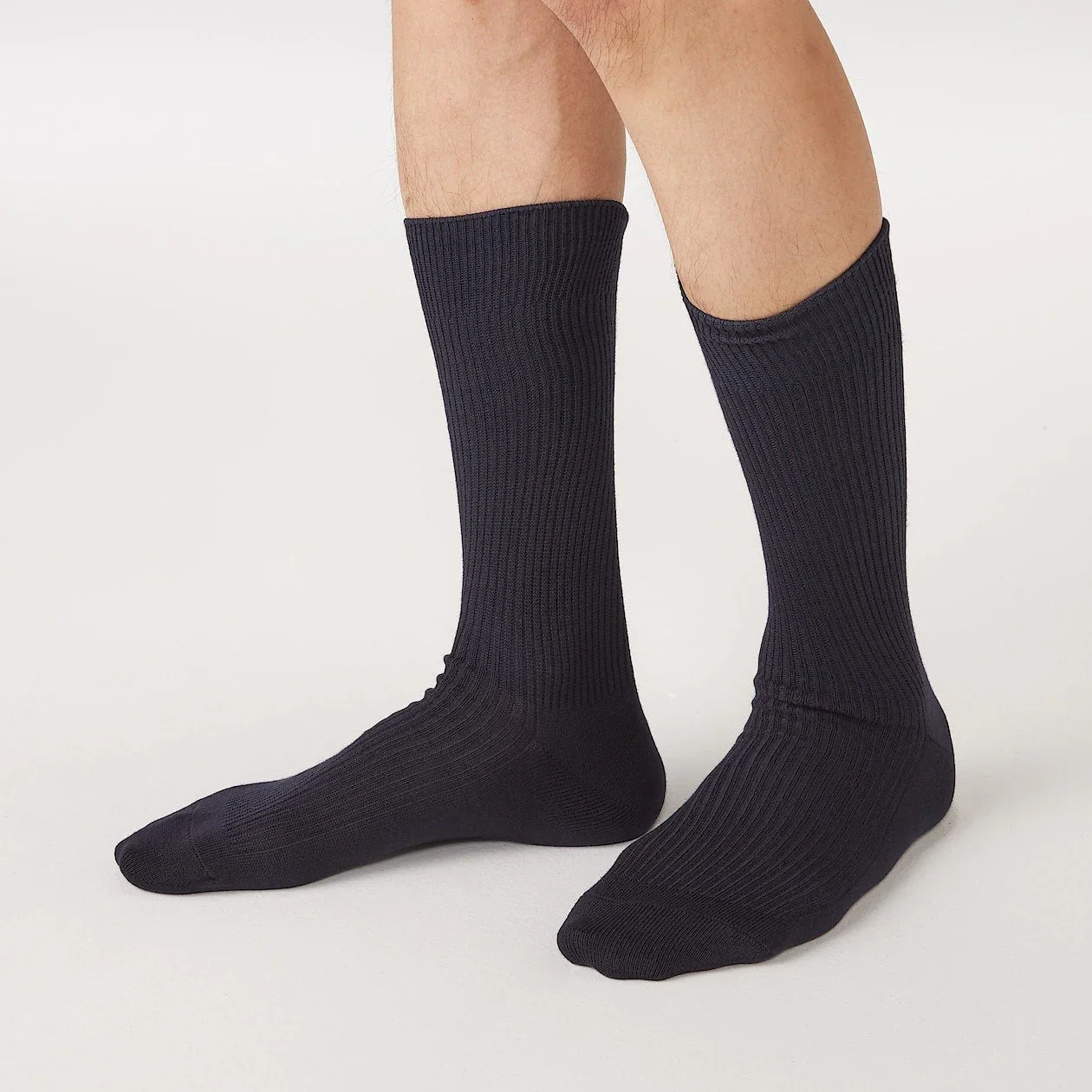 Right Angle Ribbed Long Socks - Image 27