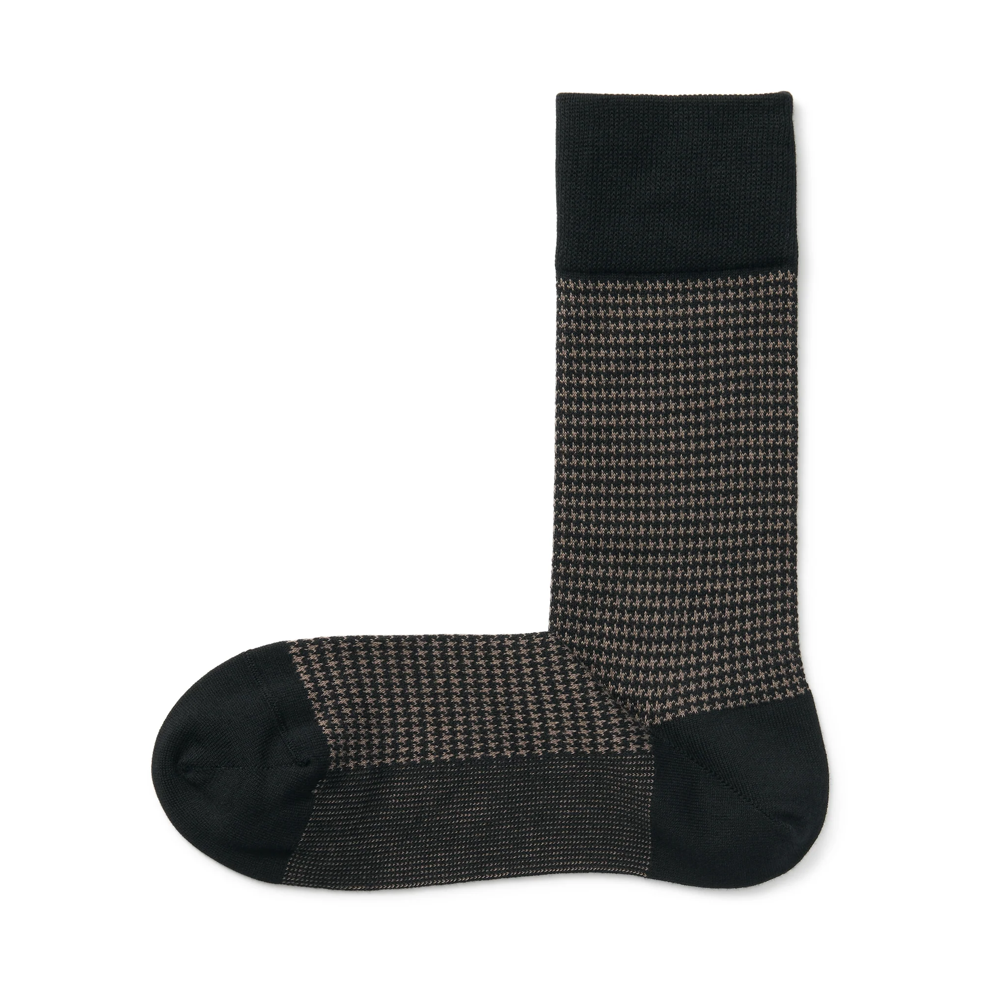 Right Angle Socks - Houndstooth Pattern - Image 2