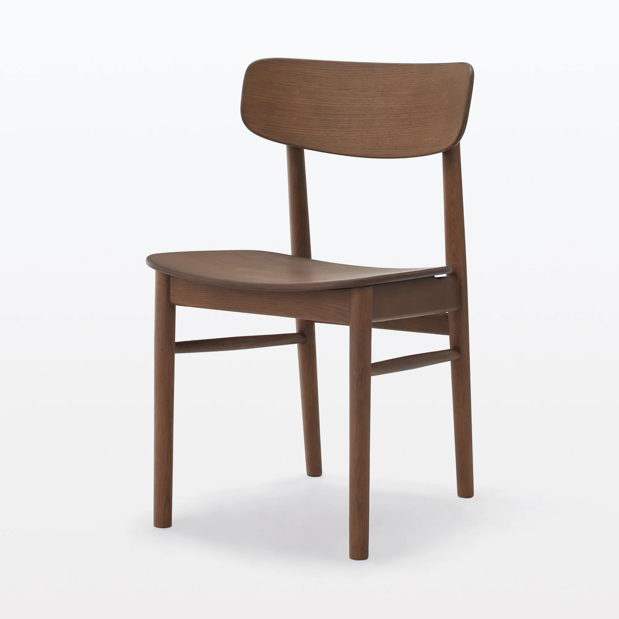 [HD] Round Chair - Oak - Brown - Image 4