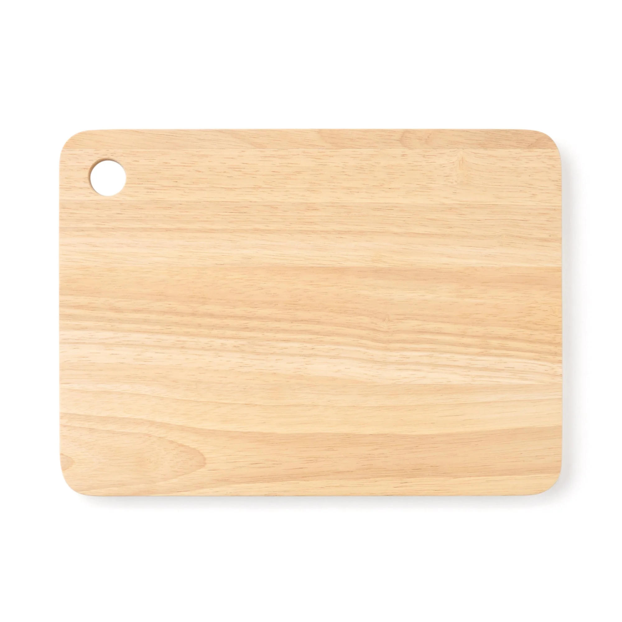 Rubberwood Rectangular Cutting Board - Small