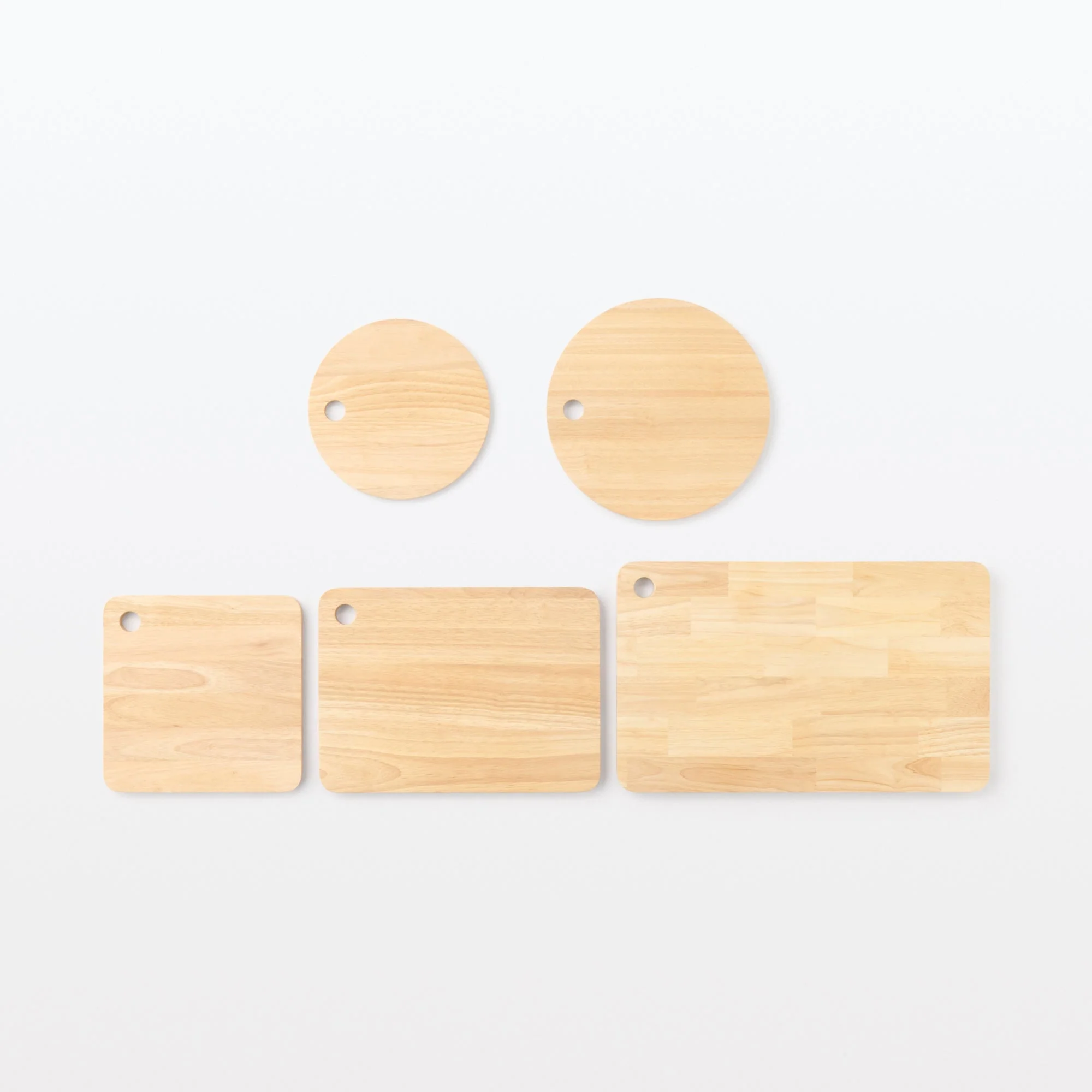 Rubberwood Rectangular Cutting Board - Small - Image 4