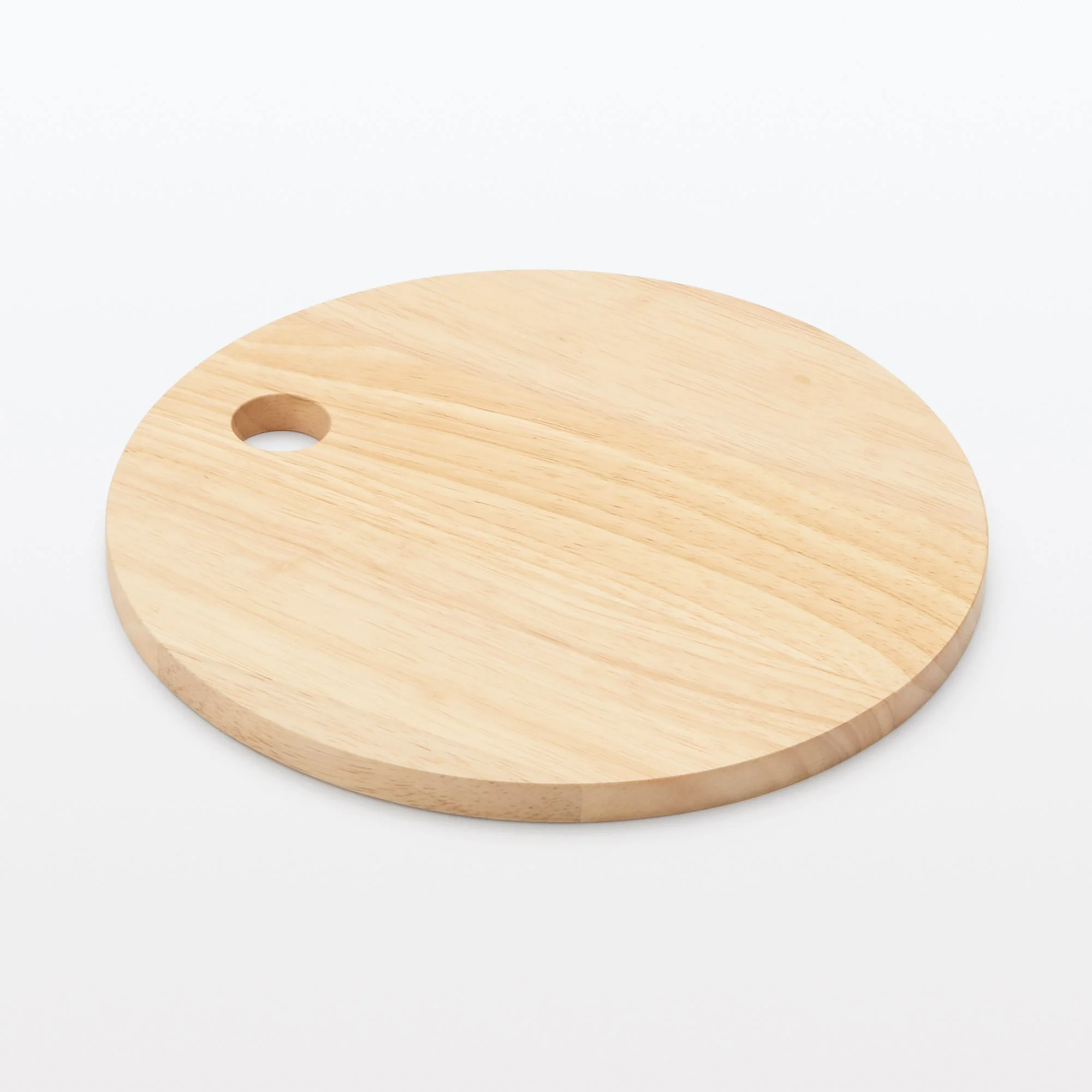 Rubberwood Round Cutting Board - Small - Image 2