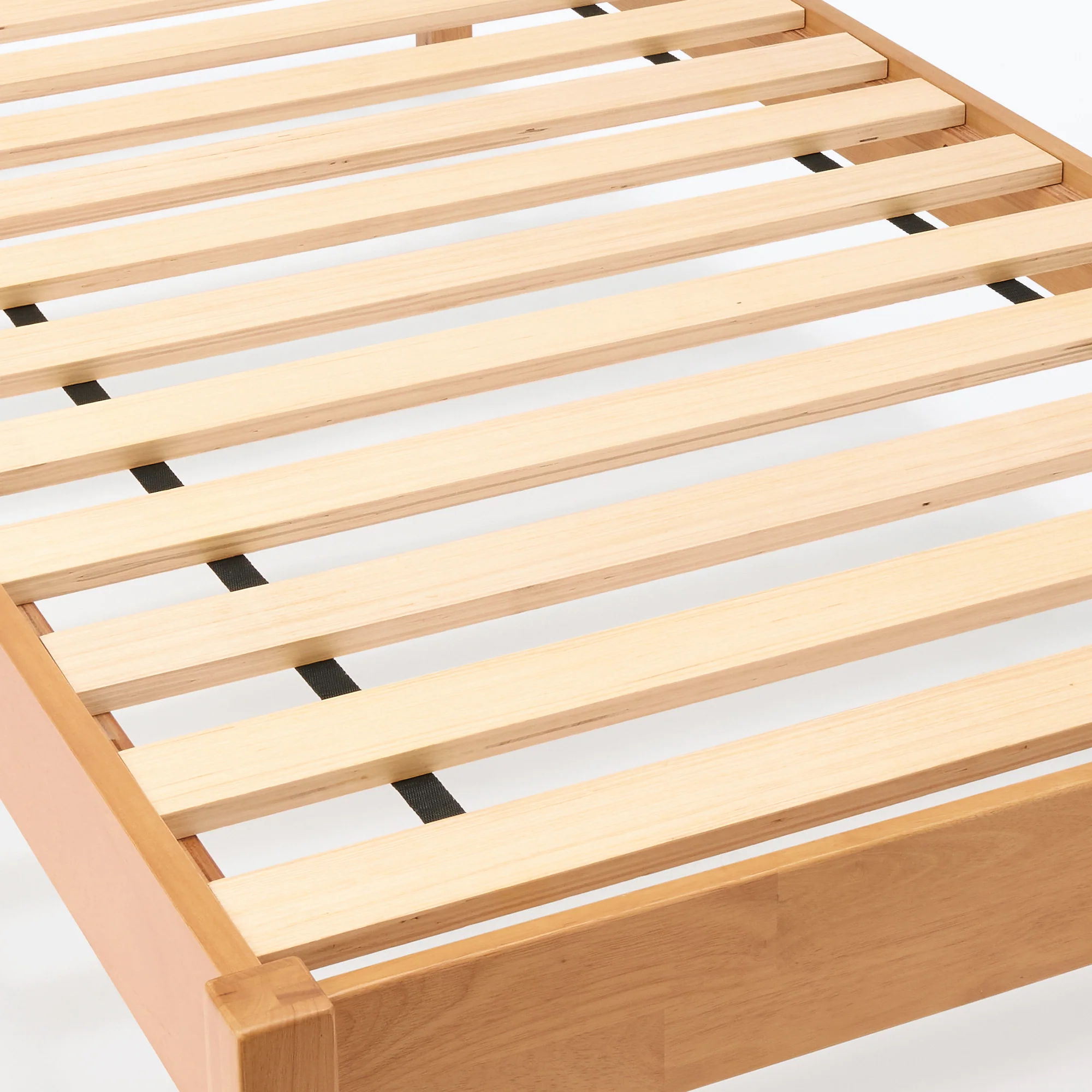 [HD] Rubberwood Wooden Bed - Single - Image 5