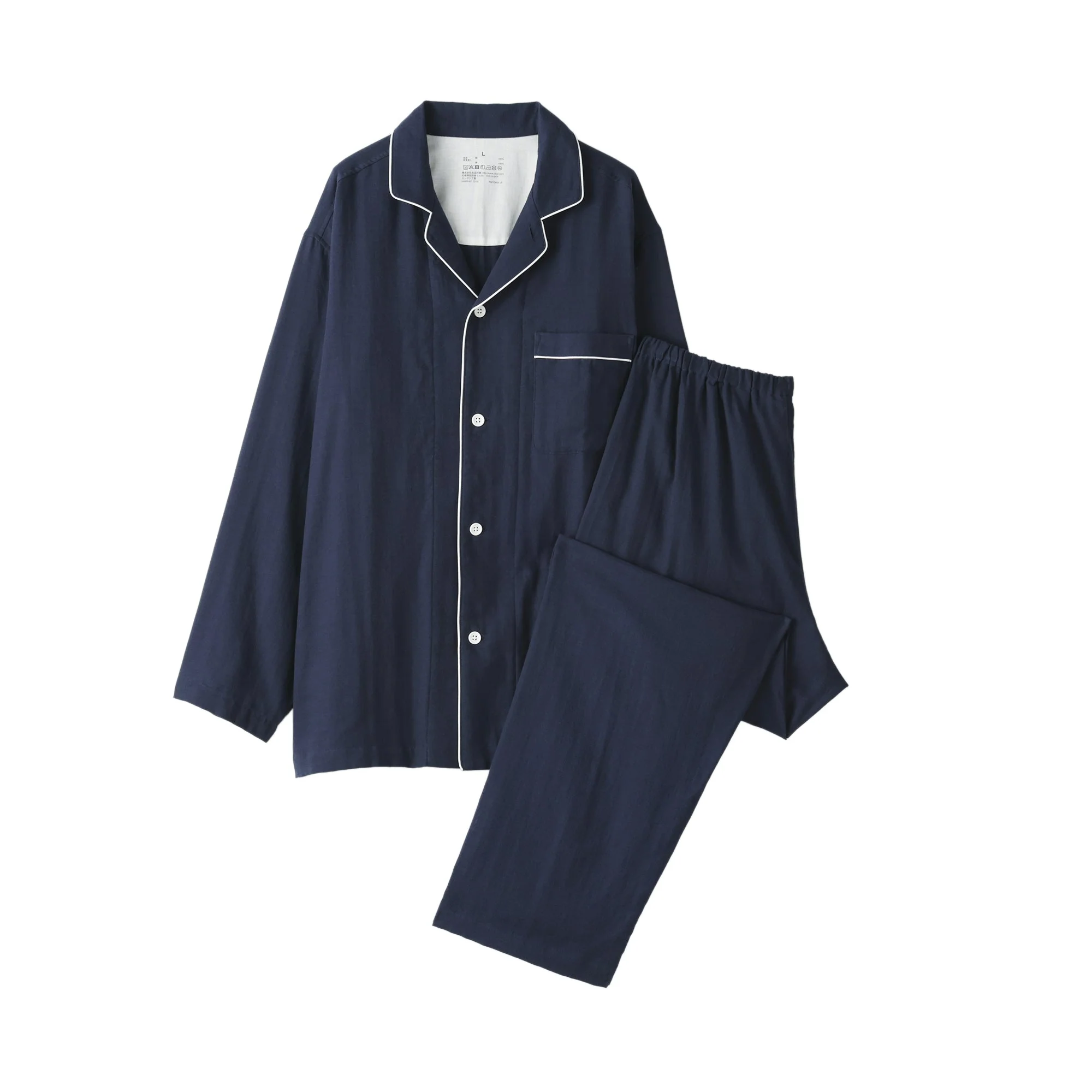 Side Seamless Double Gauze Pajamas - Image 26