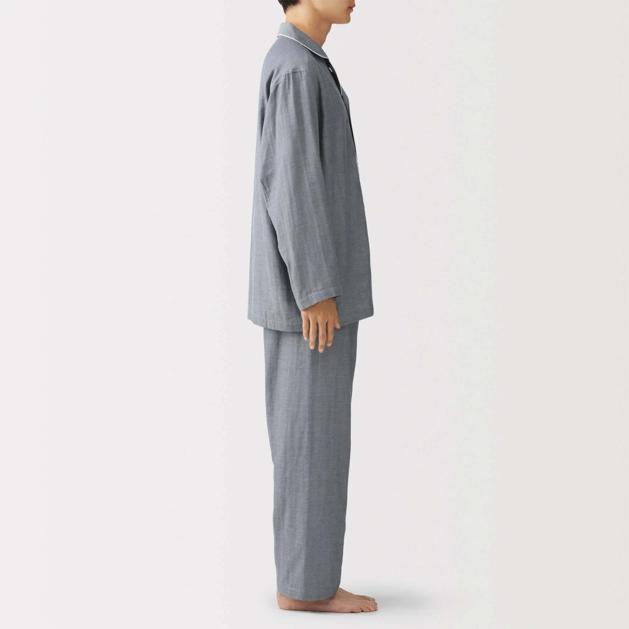 Side Seamless Double Gauze Pajamas - Image 28