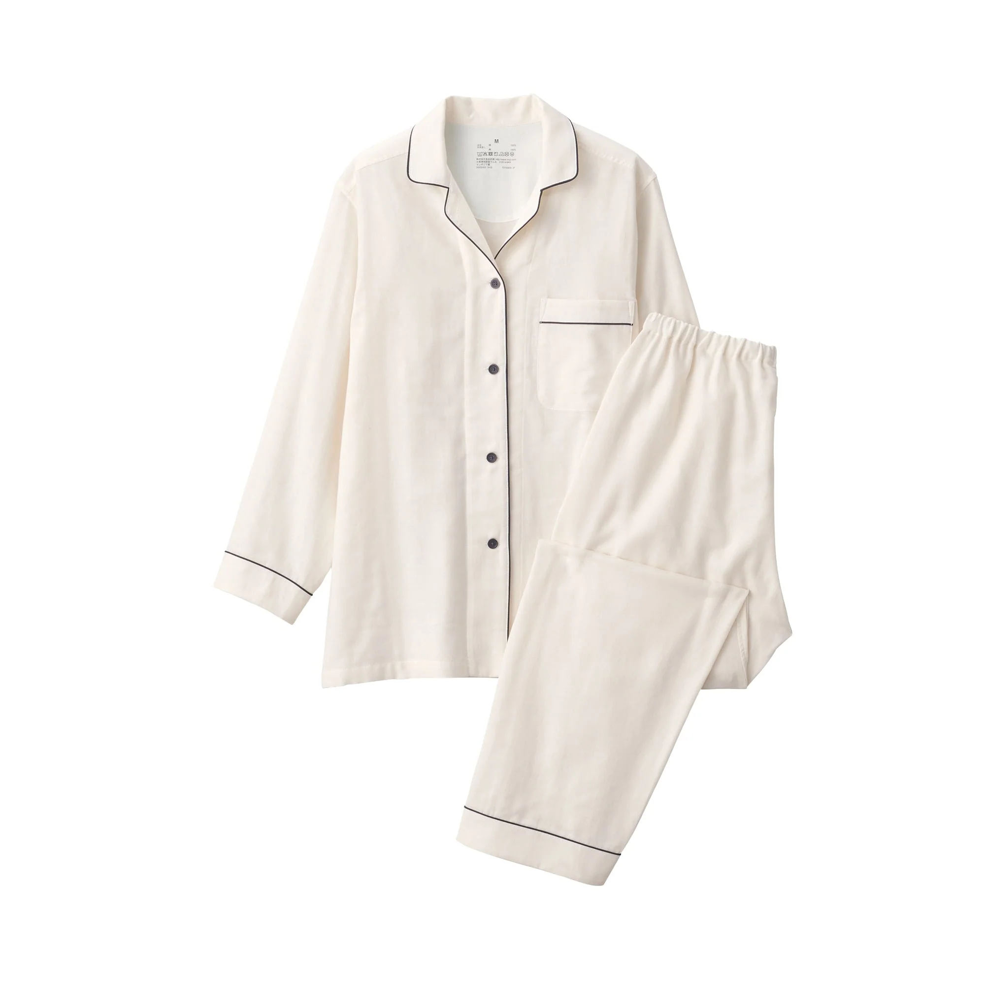 Side Seamless Double Gauze Pajamas - Image 65