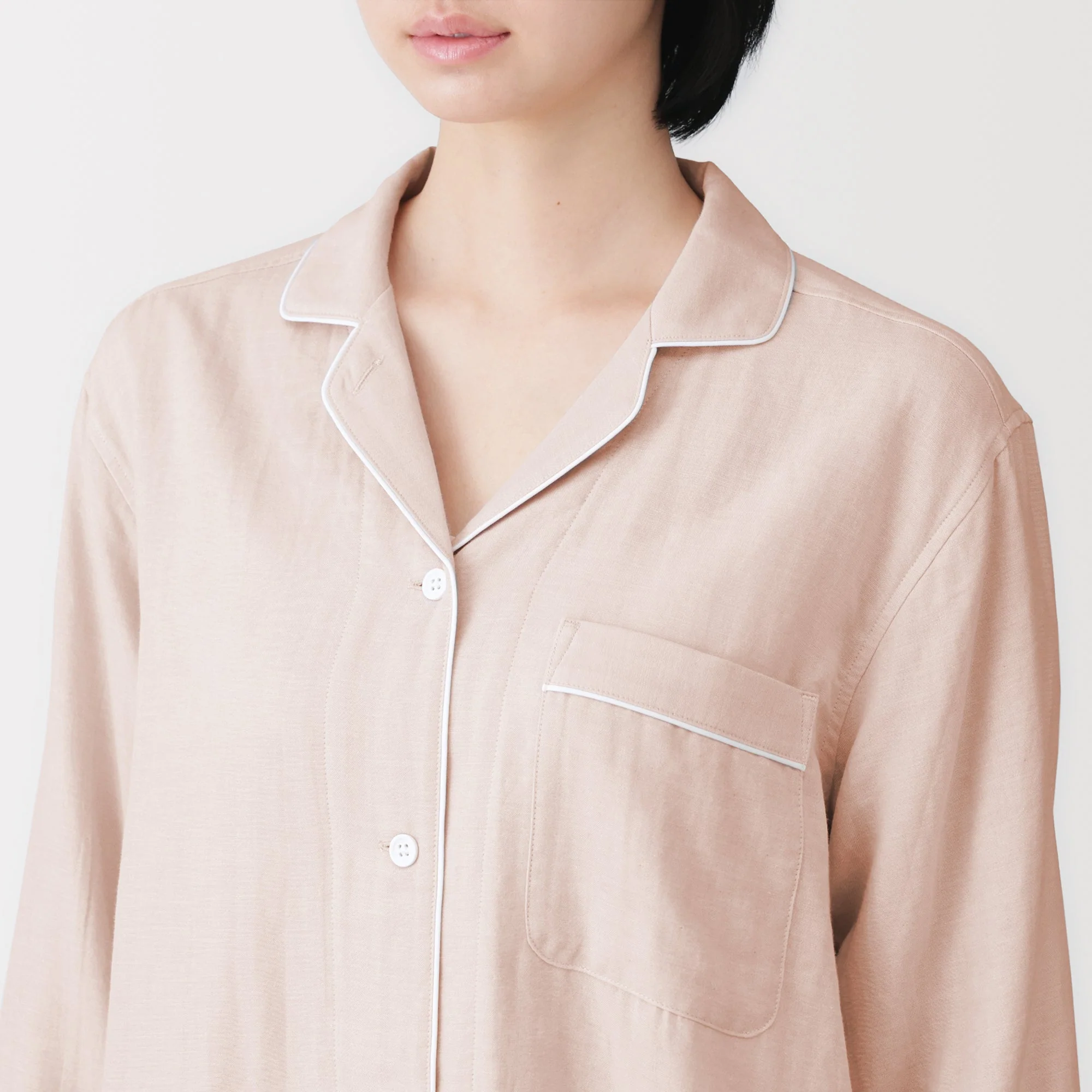 Side Seamless Double Gauze Pajamas - Image 42