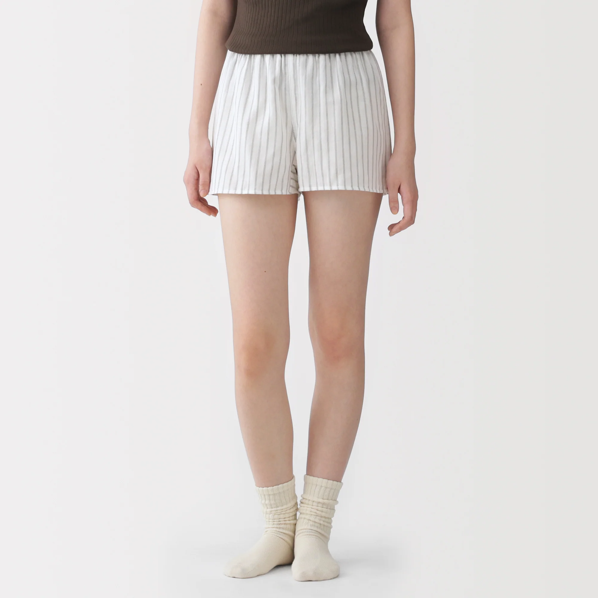 Side Seamless Double Gauze Trunks - Image 30