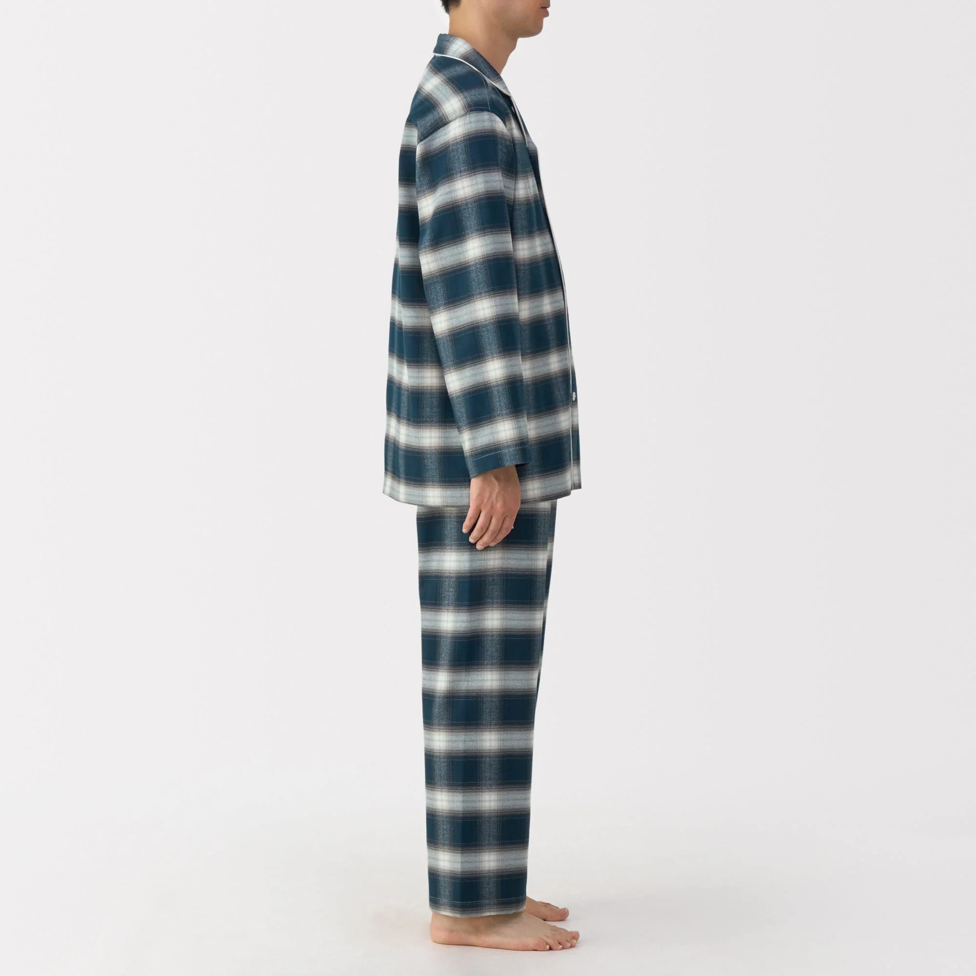 Side Seamless Flannel Pajamas - Image 31