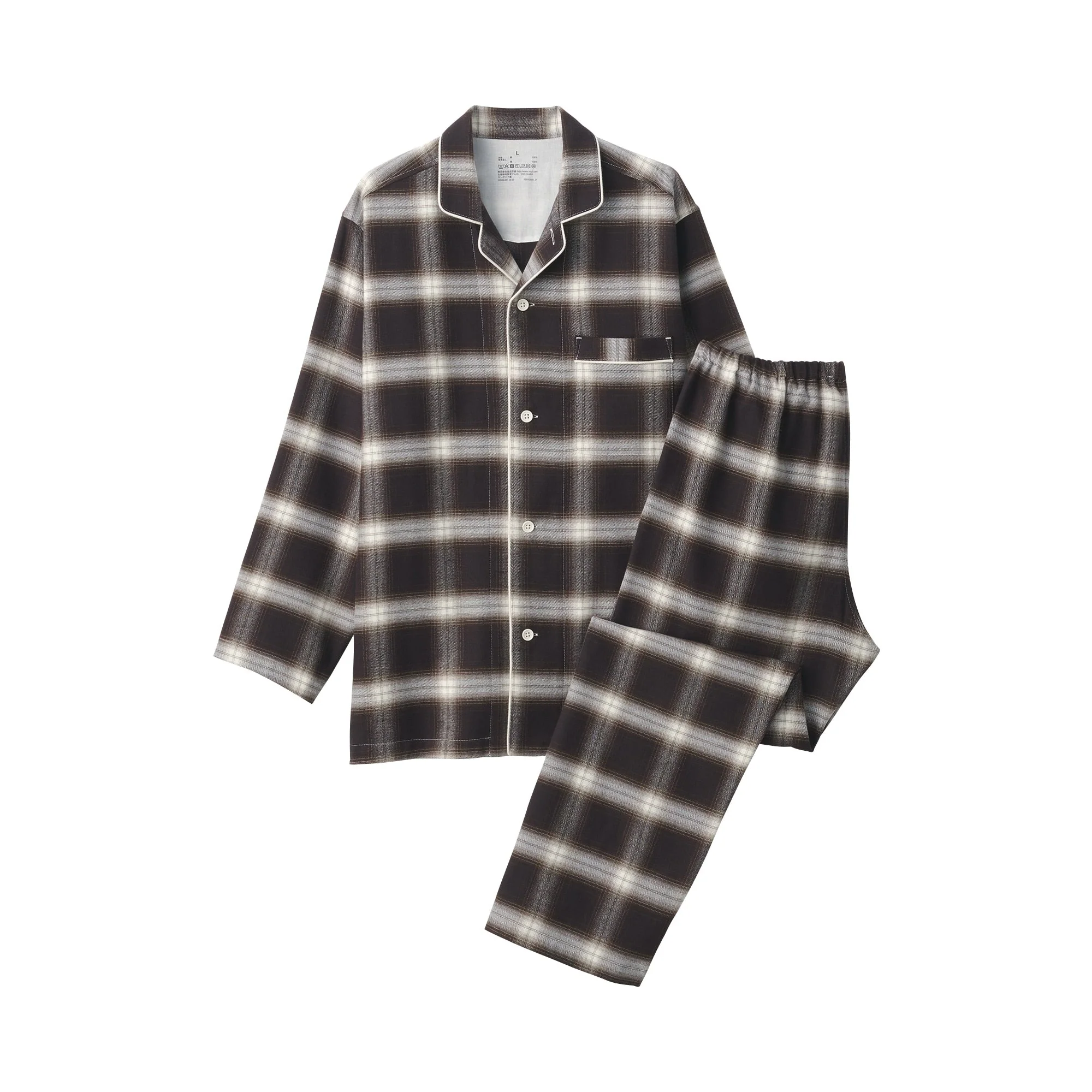 Side Seamless Flannel Pajamas - Image 41