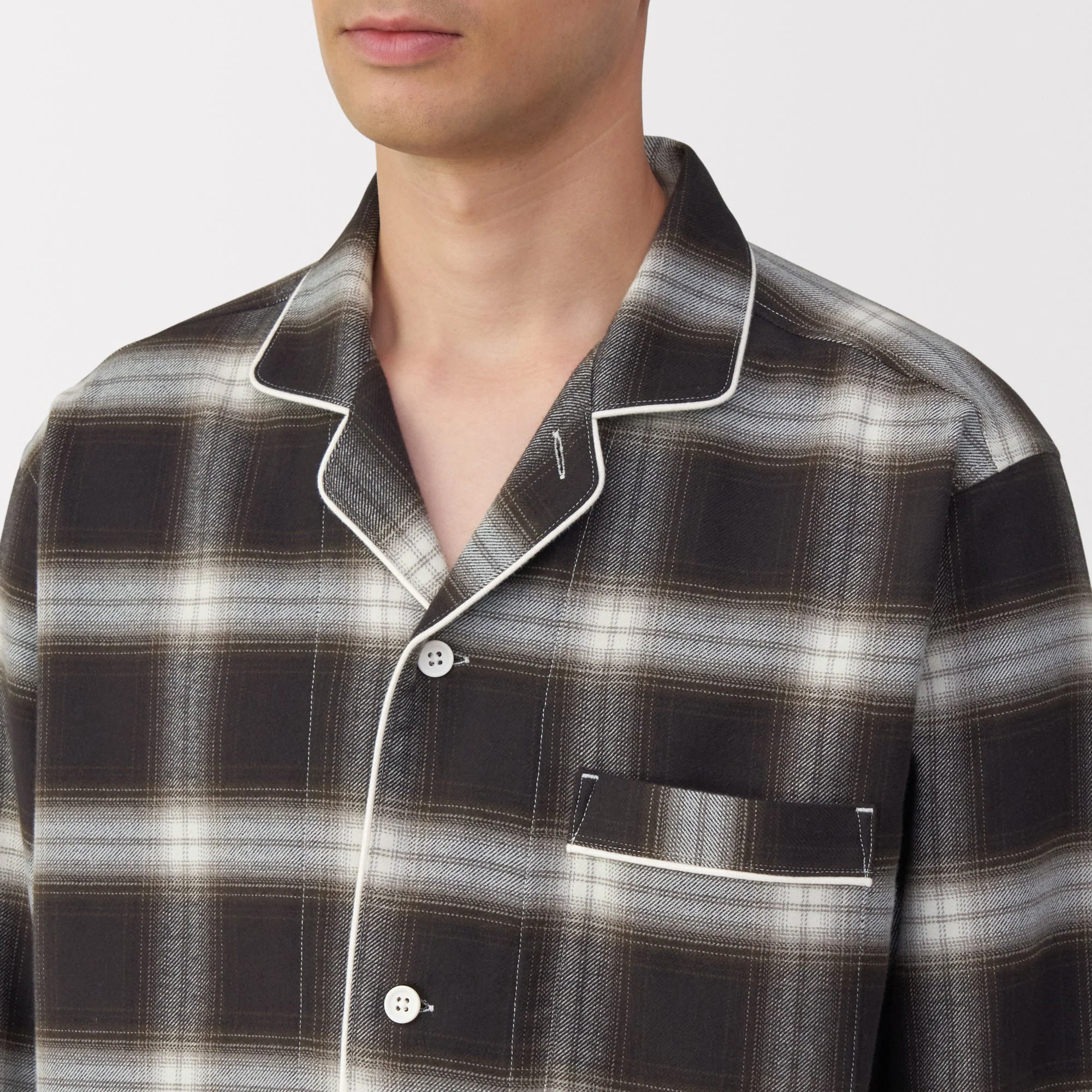 Side Seamless Flannel Pajamas - Image 46