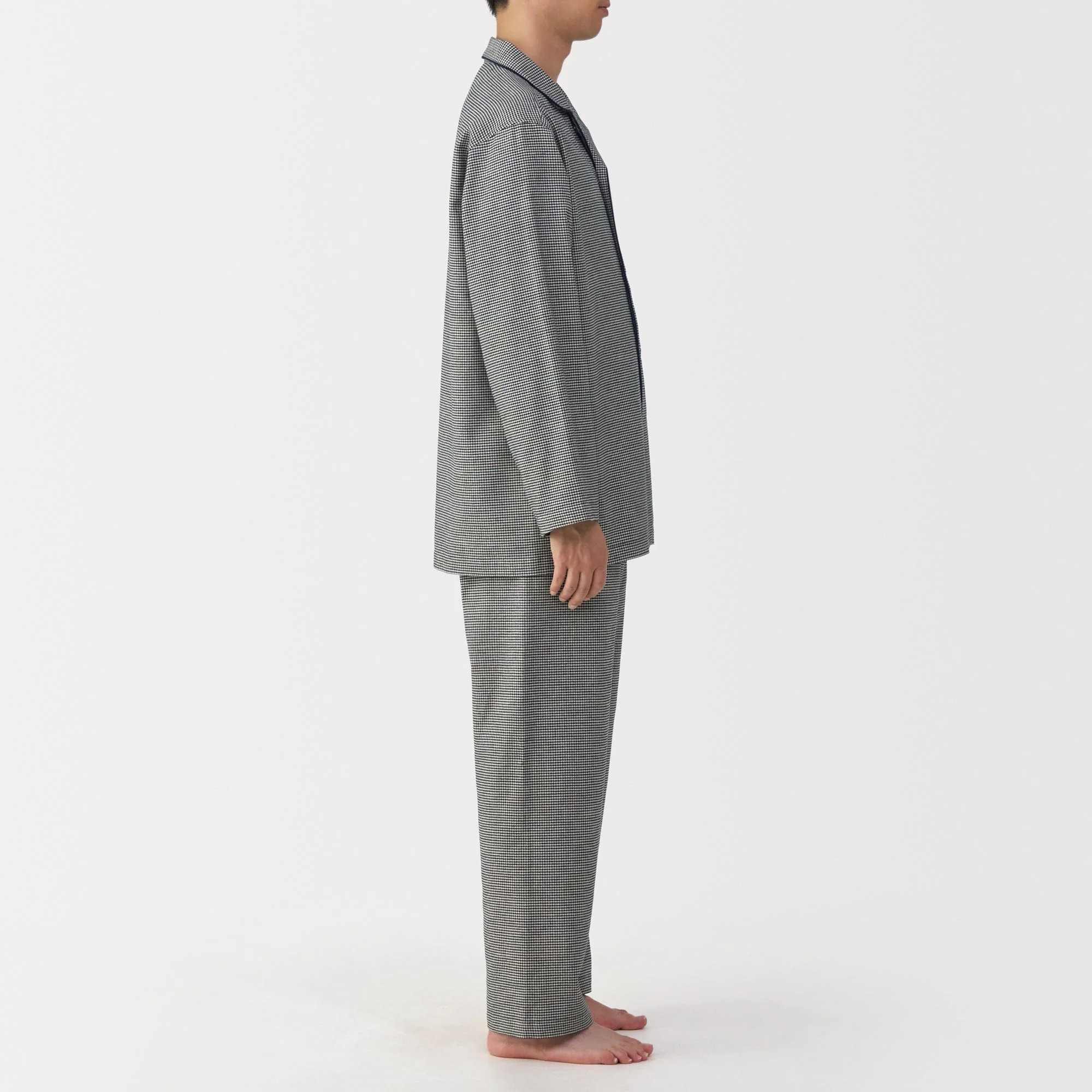 Side Seamless Flannel Pajamas - Image 70