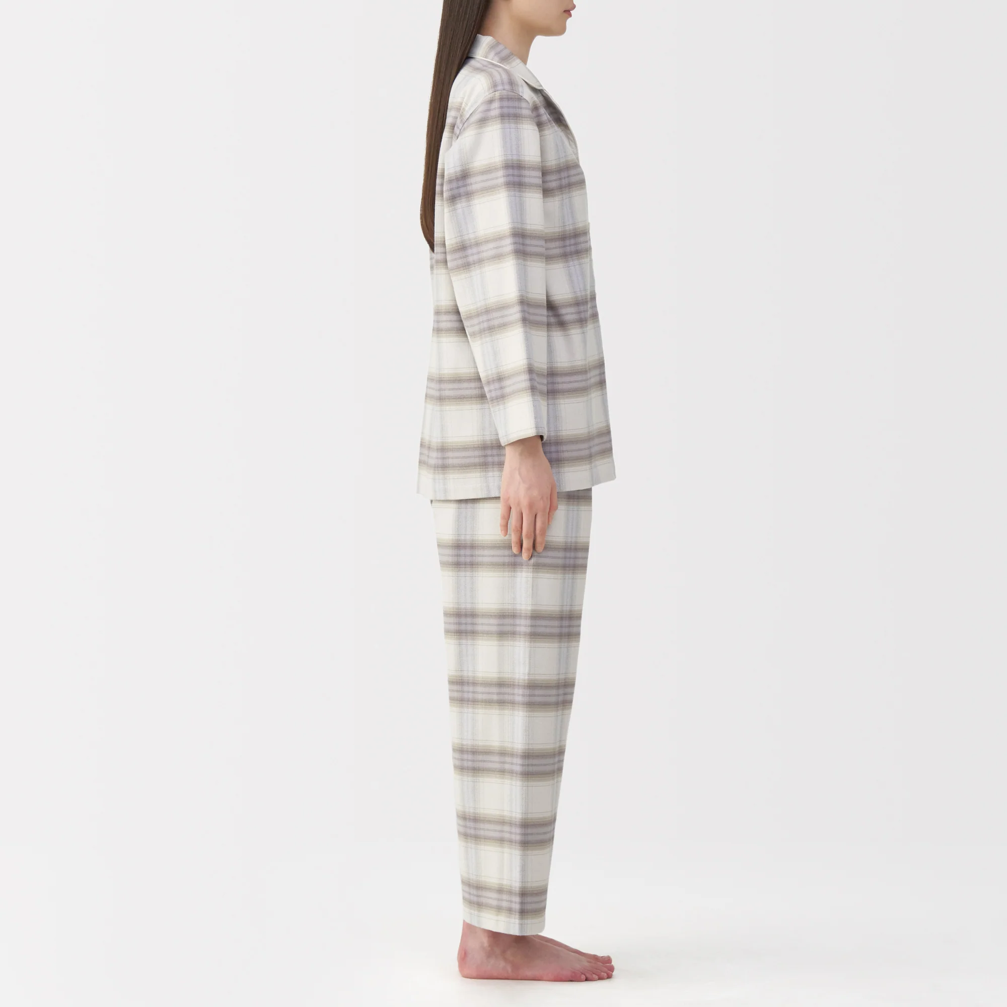 Side Seamless Flannel Pajamas - Image 18