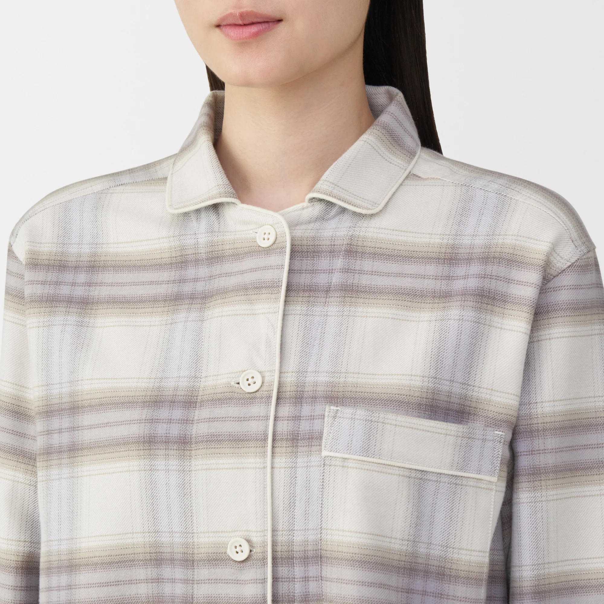 Side Seamless Flannel Pajamas - Image 21