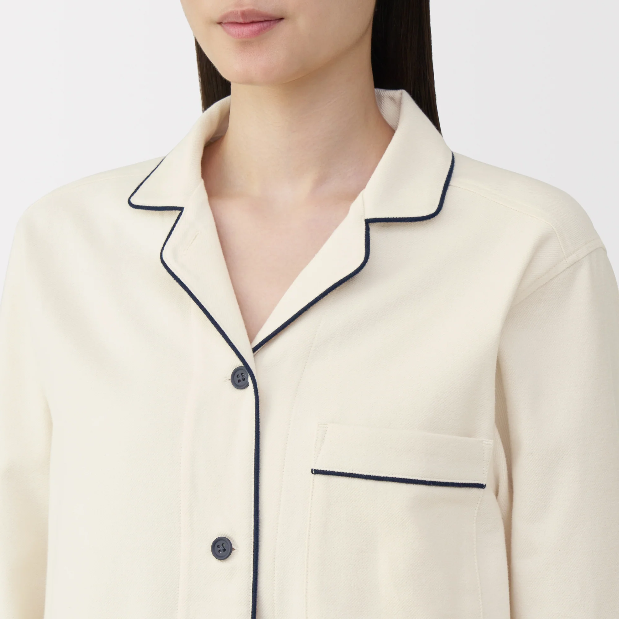 Side Seamless Flannel Pajamas - Image 46