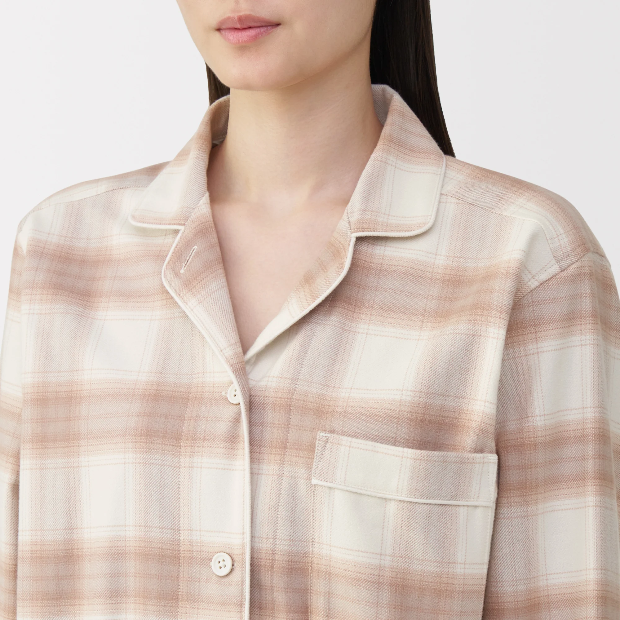 Side Seamless Flannel Pajamas - Image 7