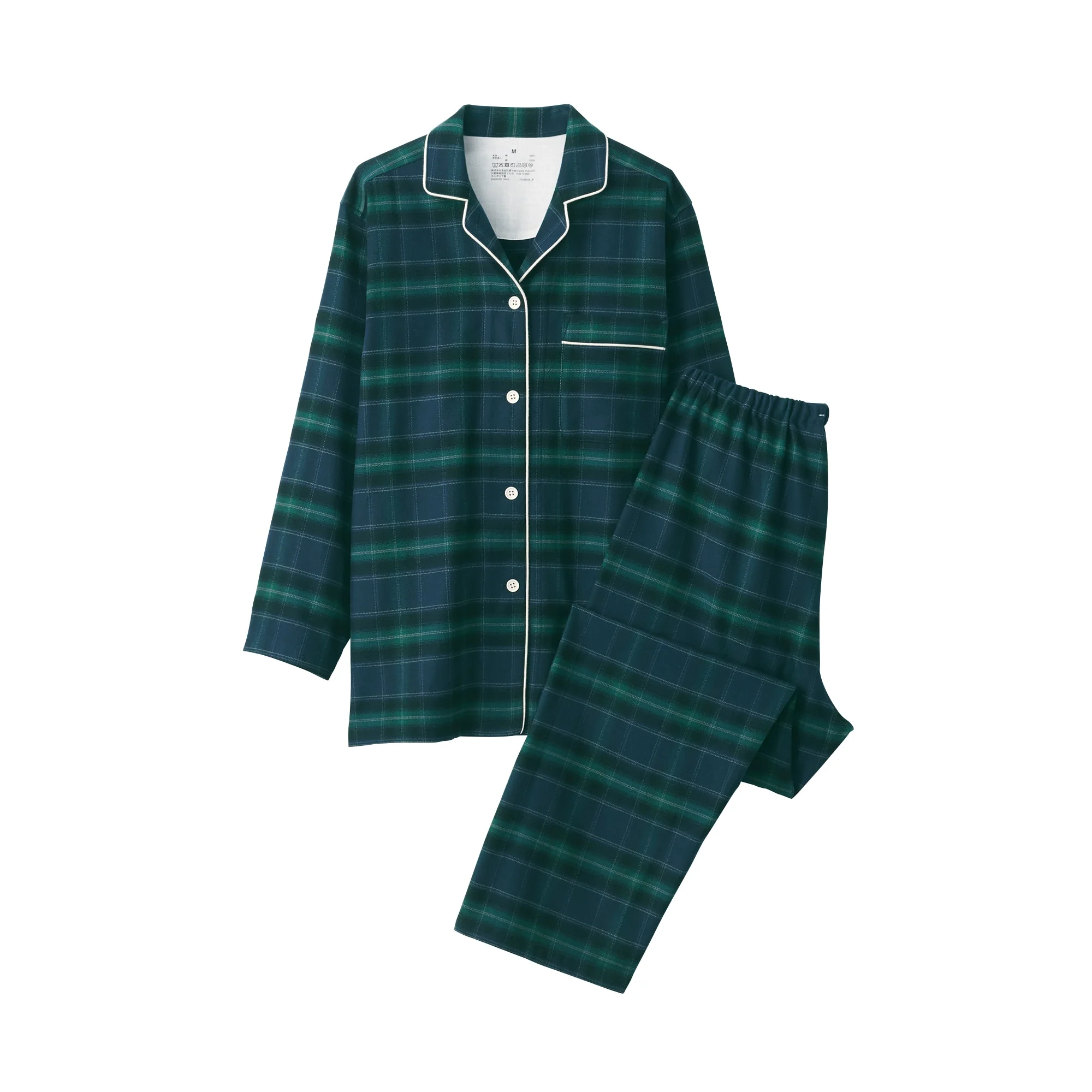Side Seamless Flannel Pajamas - Image 80