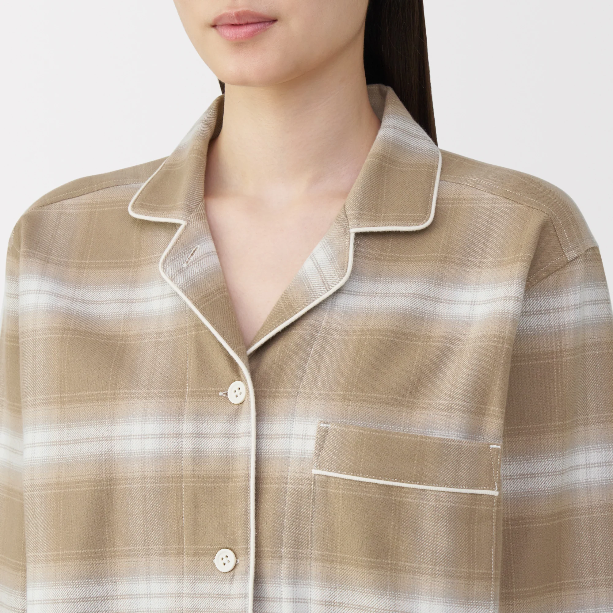 Side Seamless Flannel Pajamas - Image 98