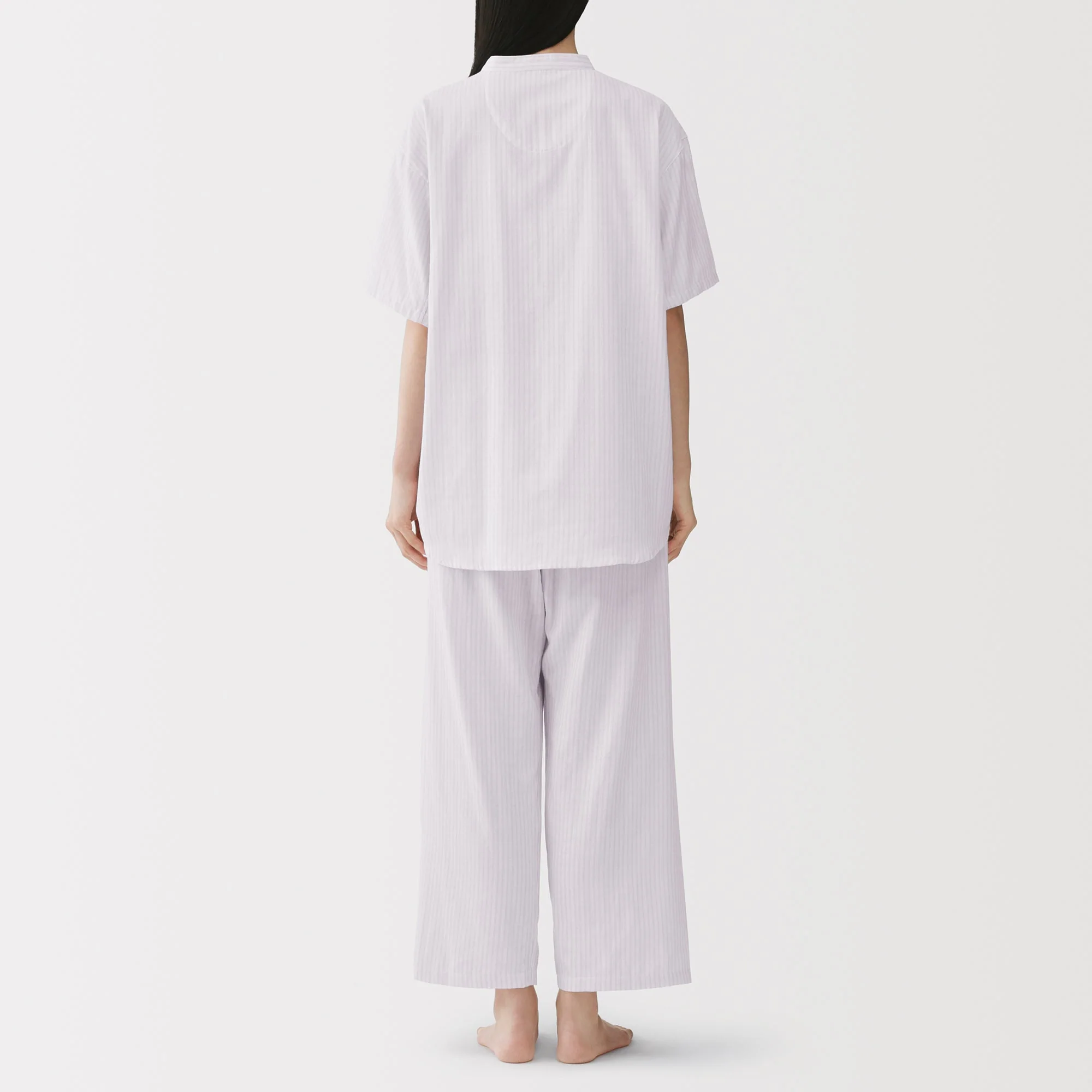 Side Seamless Lightweight Gauze Pajamas - Image 5